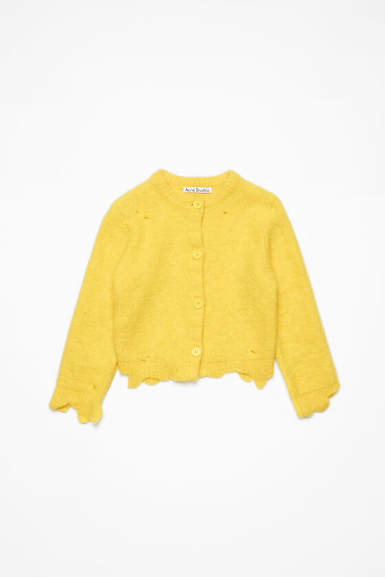 Acne Studios - ボタンアップ カーディガン - イエロー