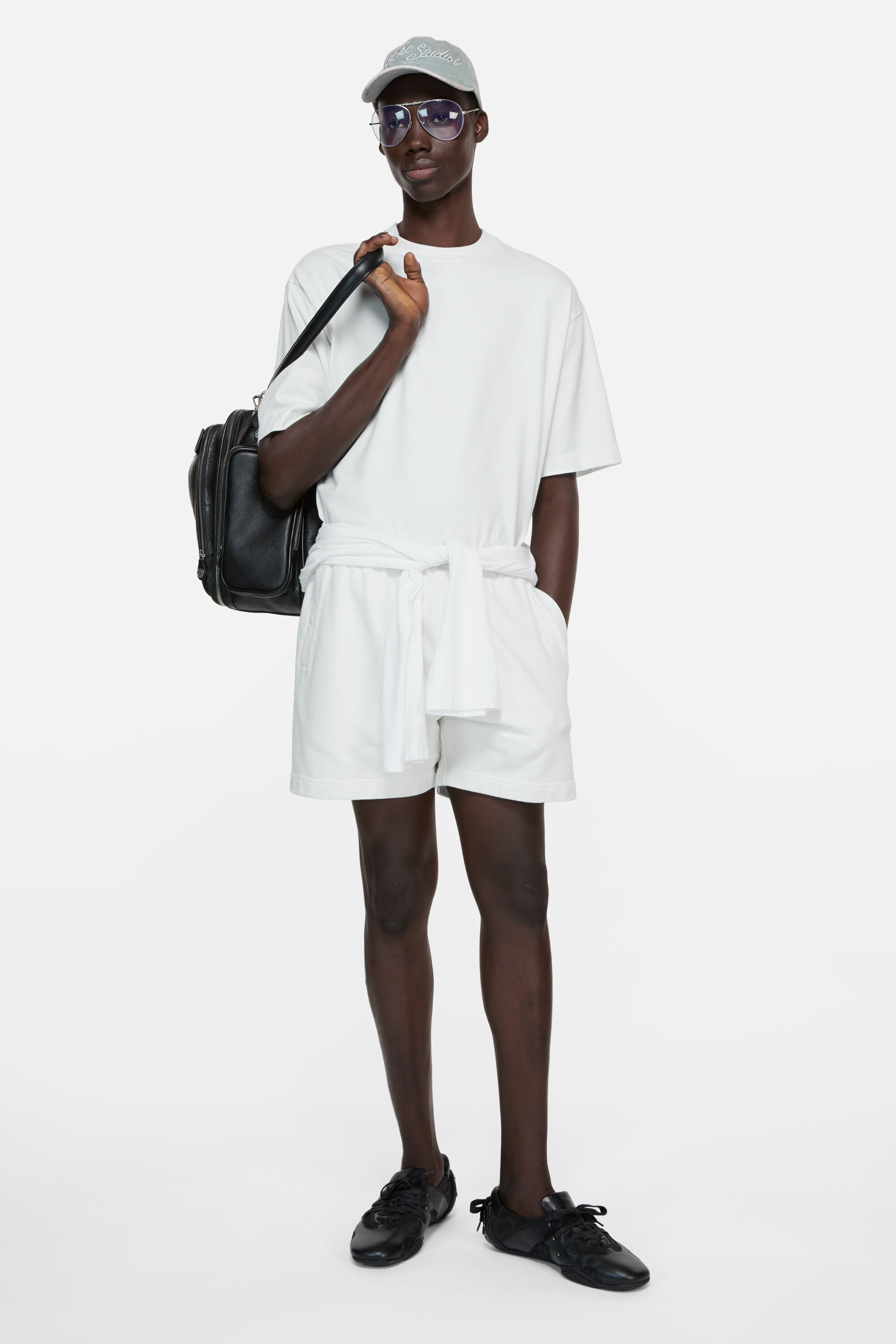 Acne Studios - Logo t-shirt - Relaxed fit - Ice White