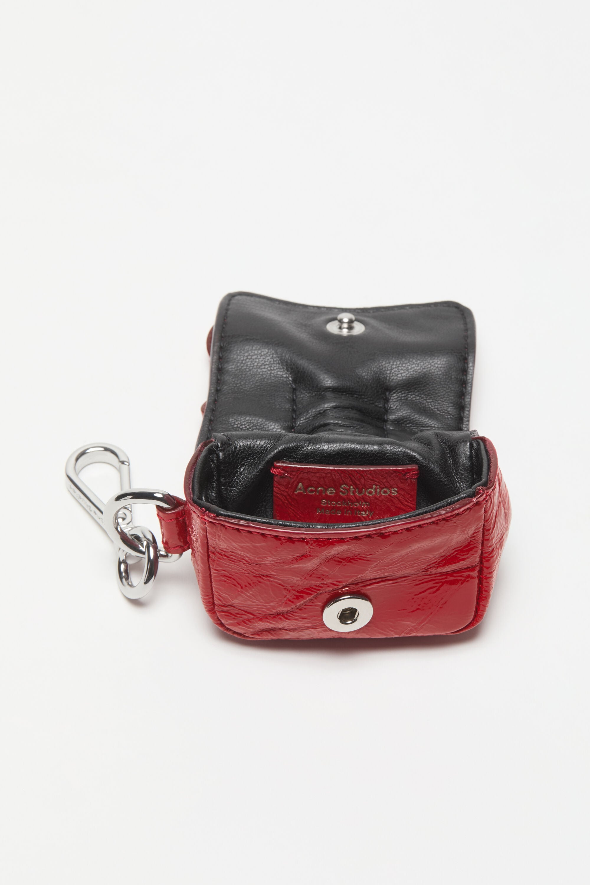 Acne Studios - Multipocket headphones case - Red