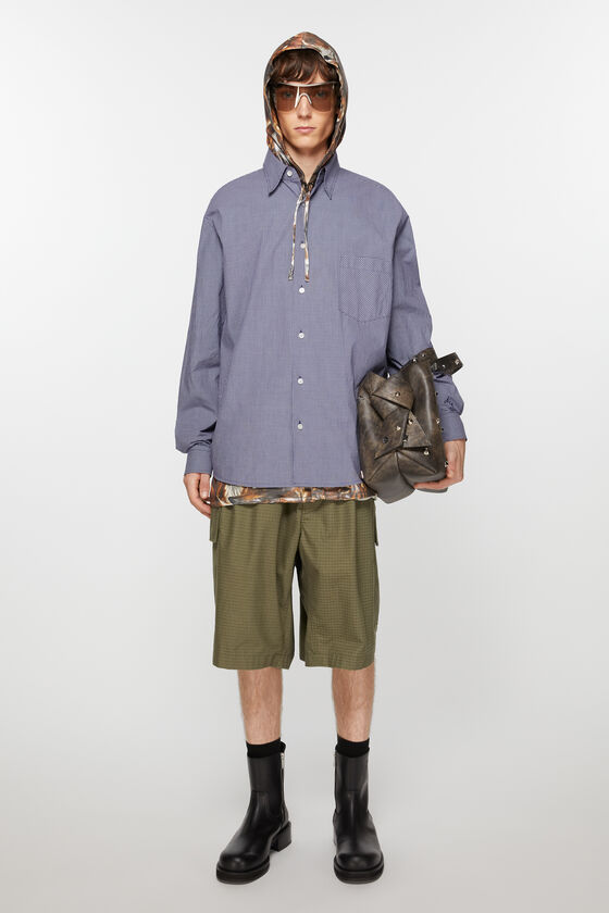 Acne Studios - Ripstop shorts - Olive green