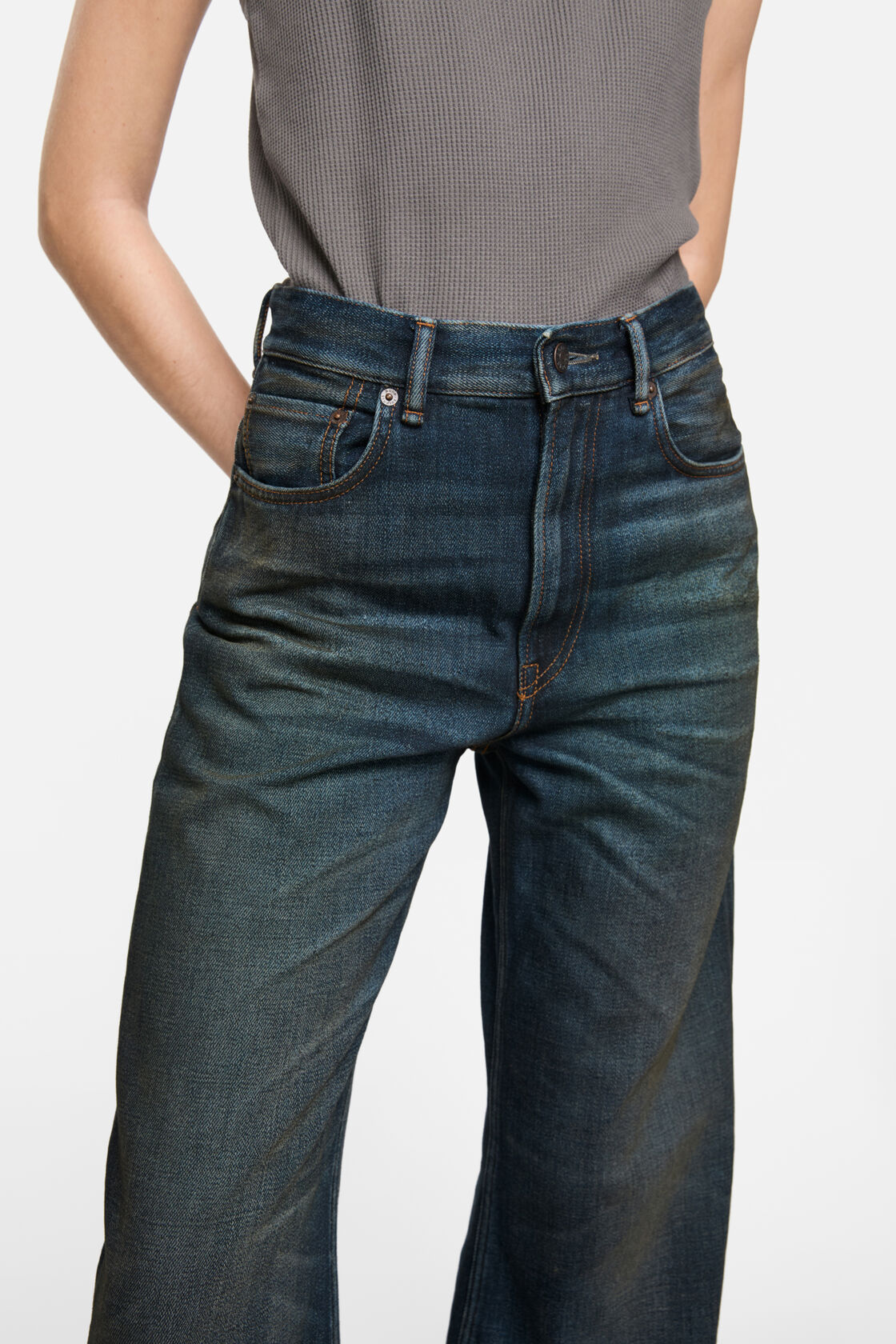 Regular fit jeans - 2022F, Dark Blue, 2000x