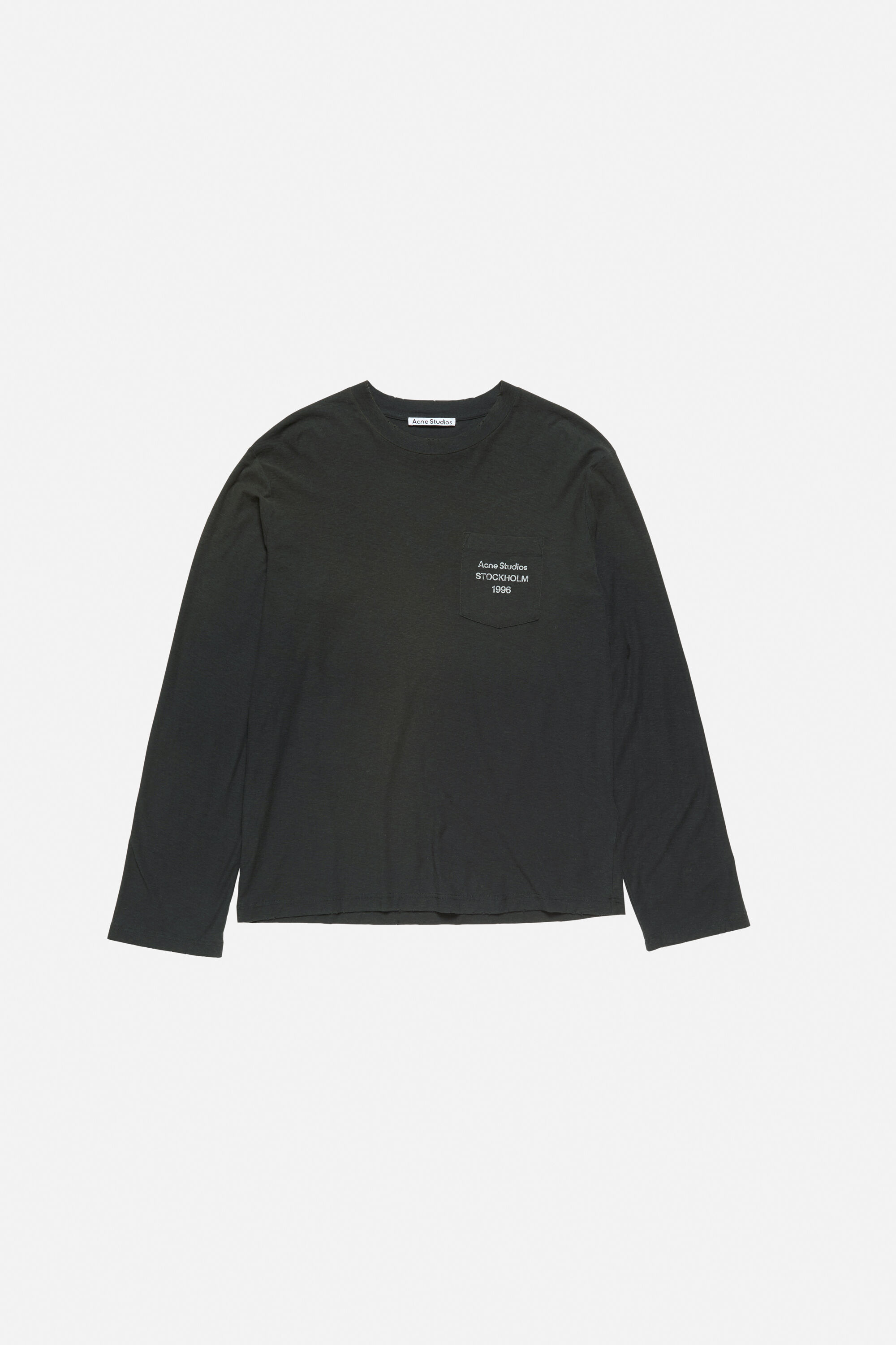 Acne Studios ブラック 長袖カットソー Acne Studios（アクネ ストゥディオズ） Tシャツ 長袖 メンズ ロンT