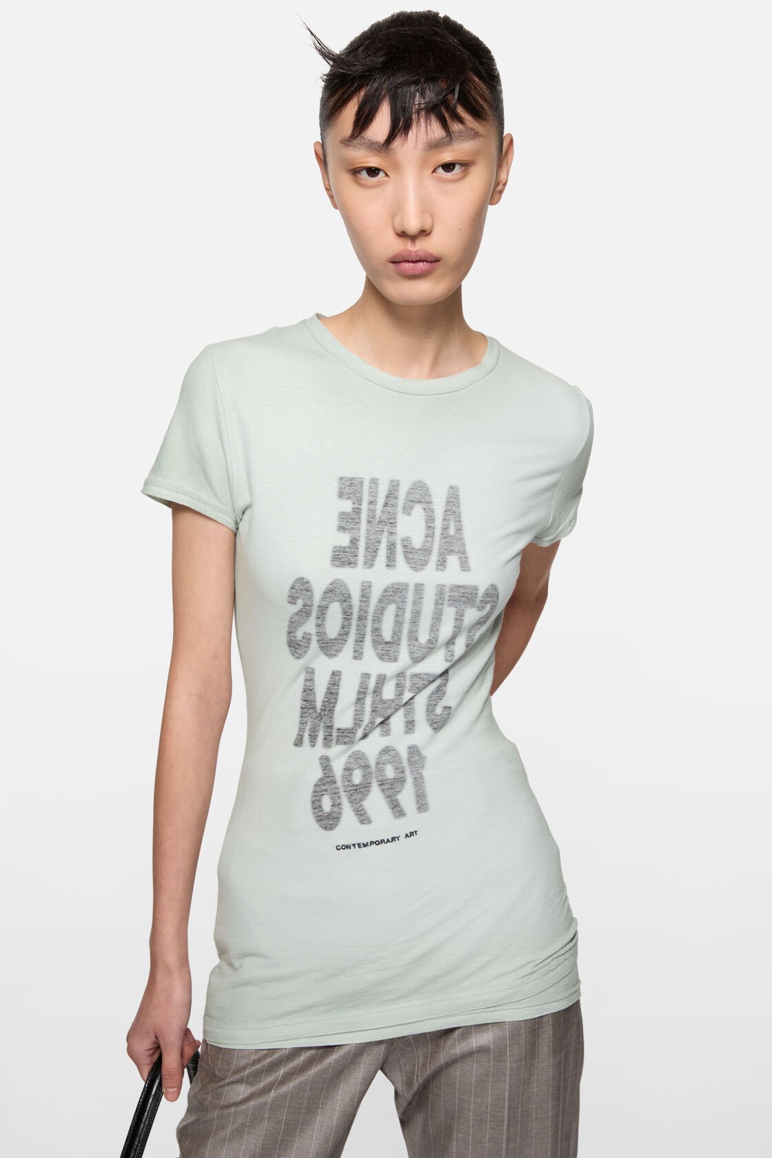 Layered graphic t-shirt, Cold grey, 2000x