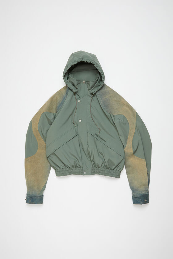 Acne Studios - ウインドブレーカージャケット - オリーブグリーン