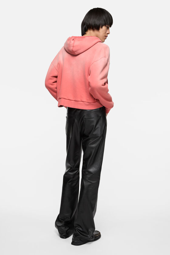 acne-studios-felpa-con-cerniera-spray-rosso