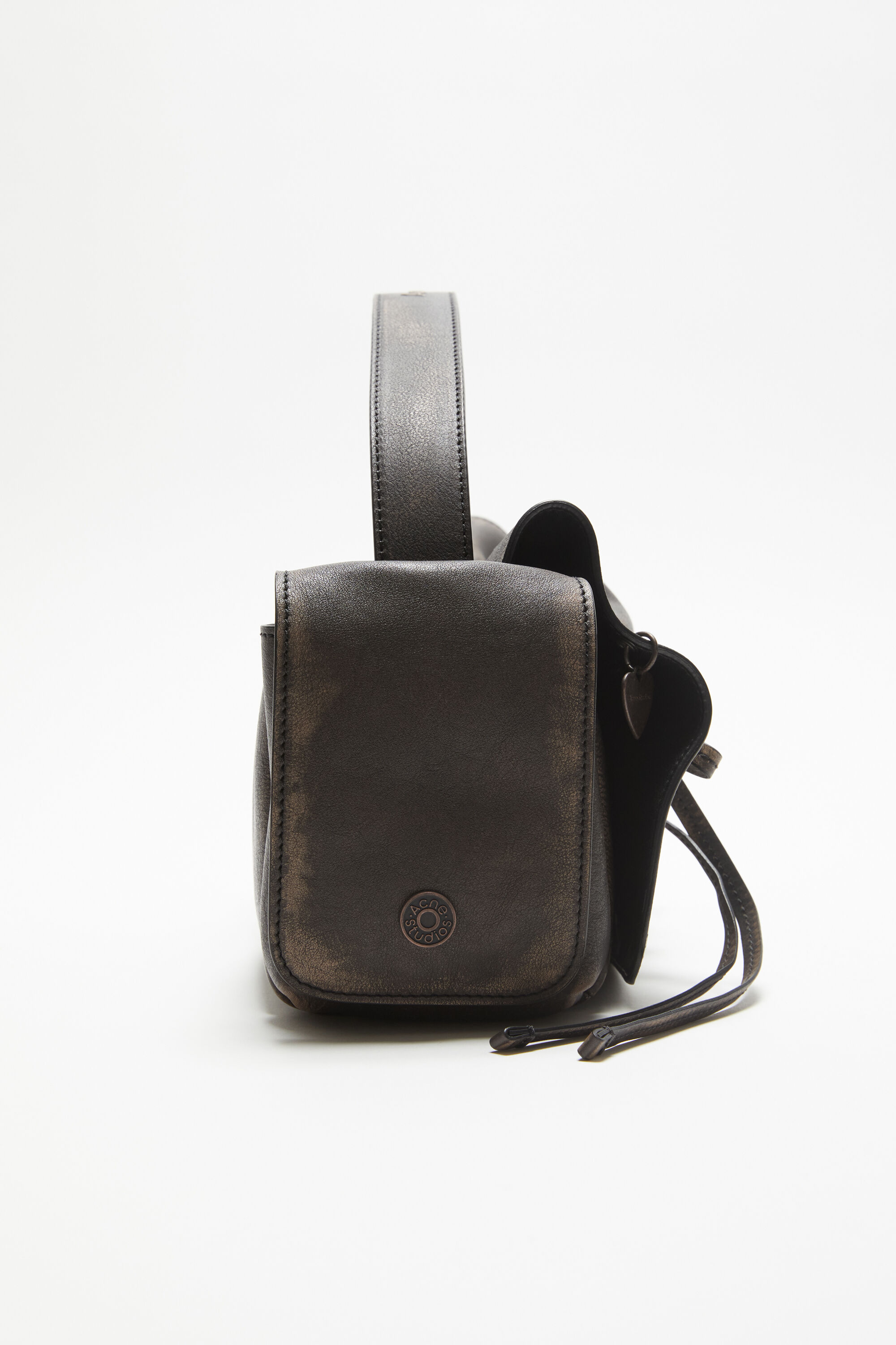 Acne Studios - Multipocket ショルダーバッグ - ダークブラウン/ベージュ