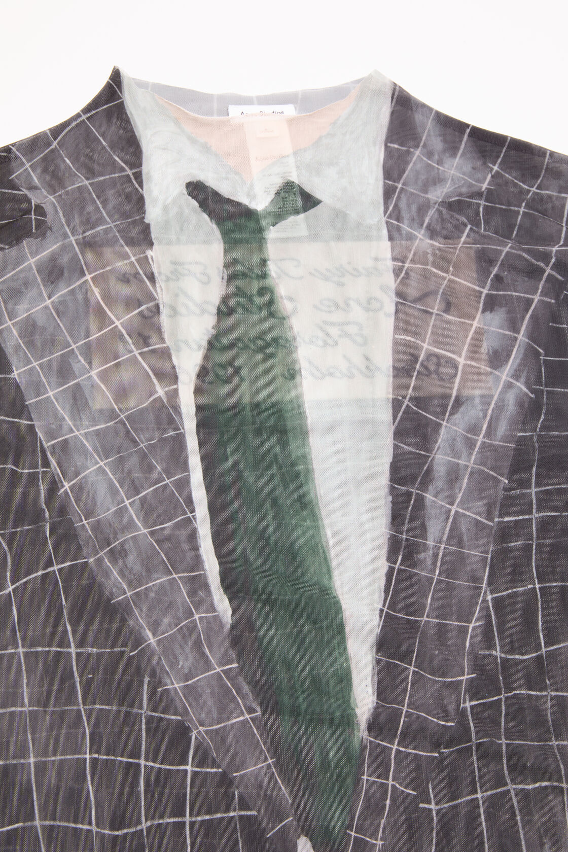 Mesh print t-shirt, Black Multicolor, 2000x