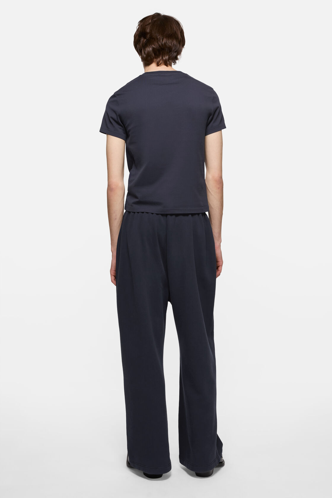 Jersey t-shirt with logo, Dark navy, 2000x