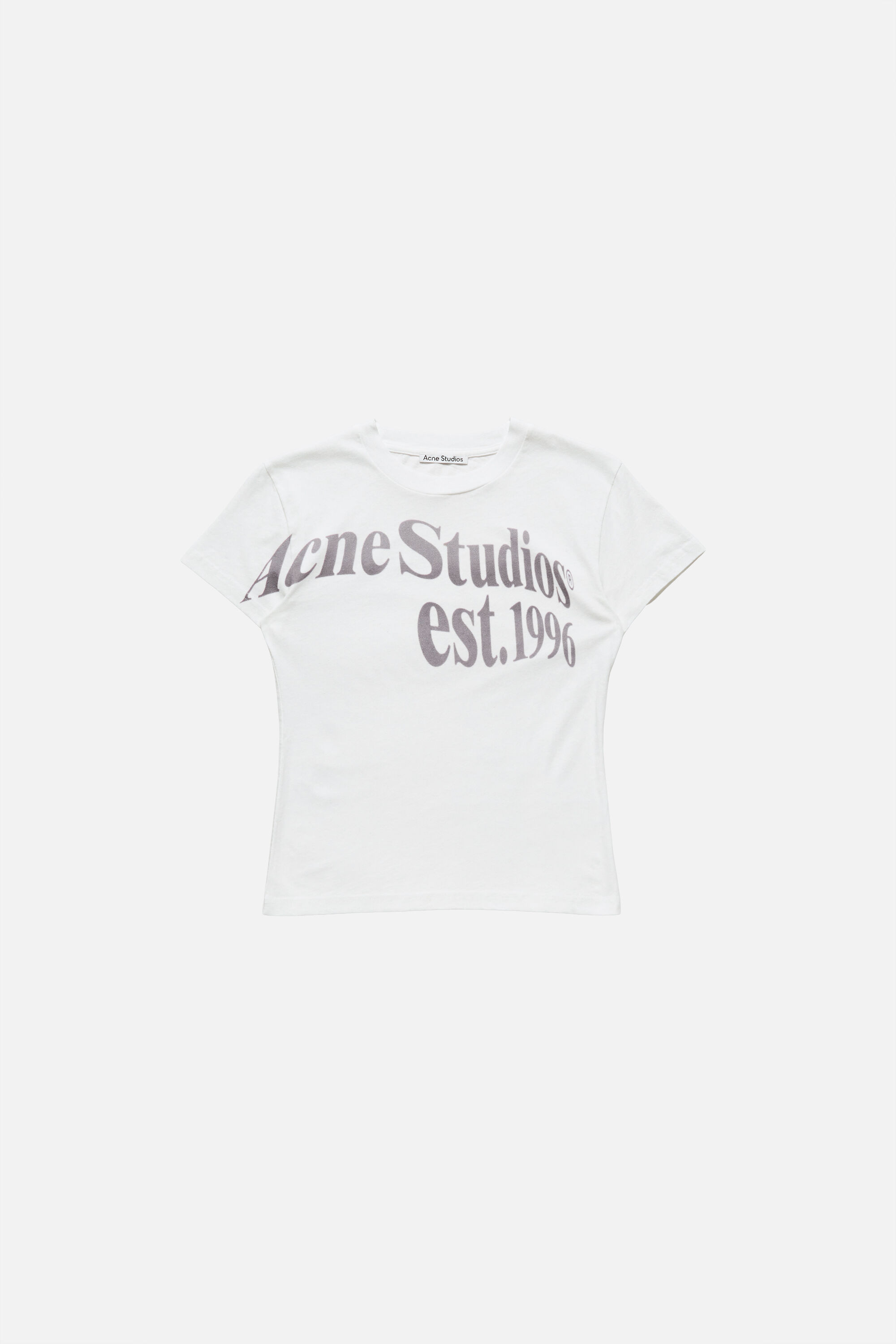 Acne Studios アクネストゥディオズ ストレートフィットTシャツ FN-WN-TSHI000336 ホワイト XS Acne Studios - Acne Studios アクネストゥディオズ ストレート
