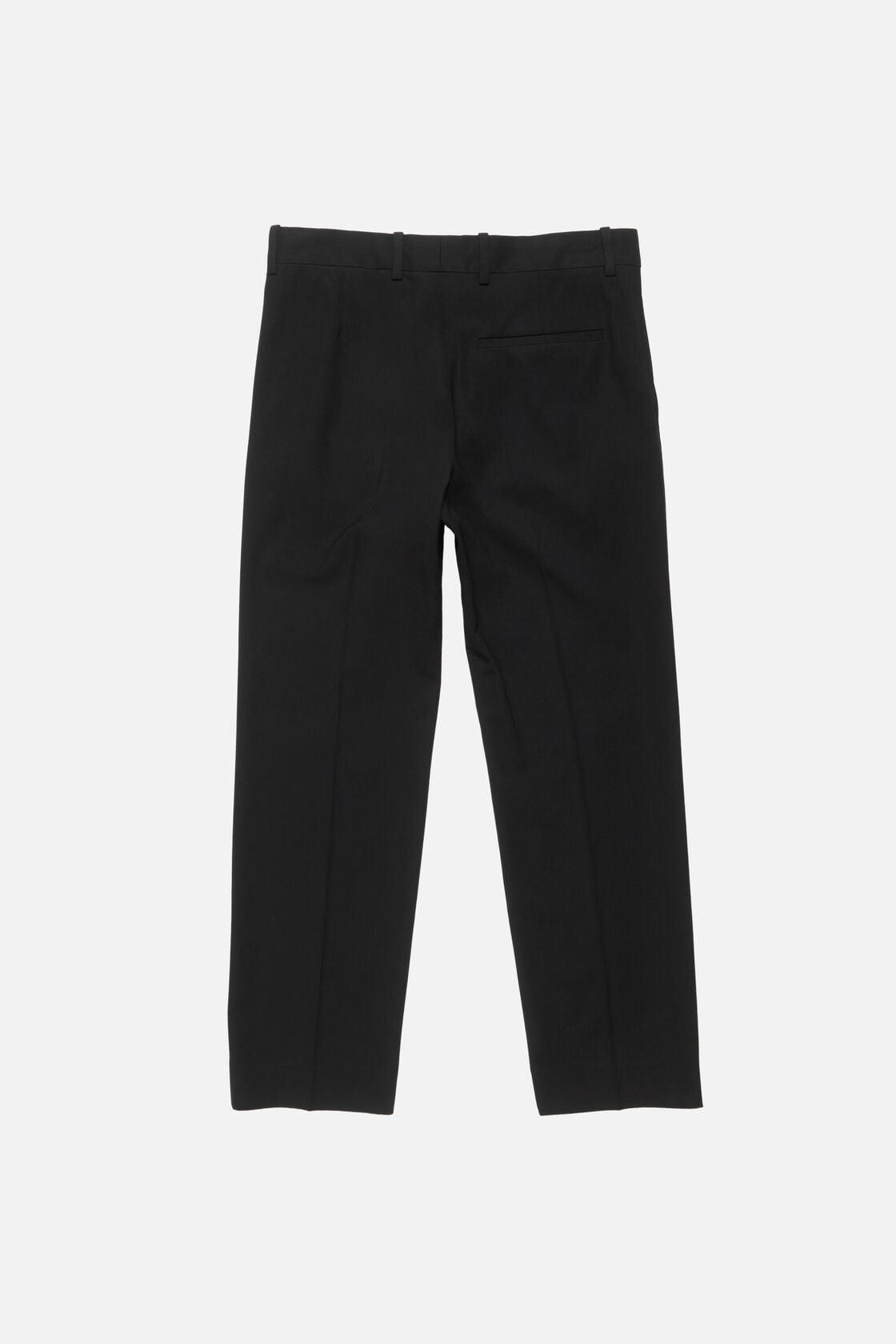 Cropped tailored trousers, Black, 2000x