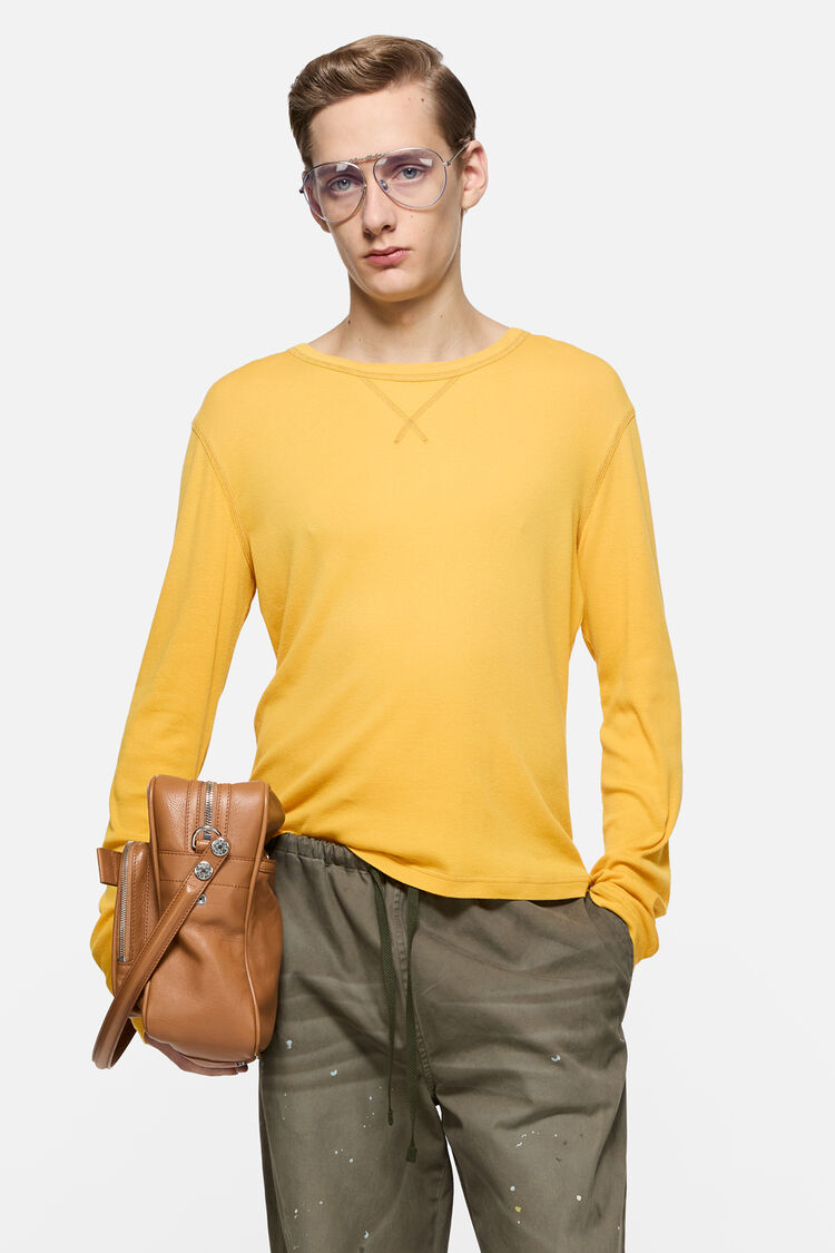 FN-UX-TSHI000277, Mustard yellow