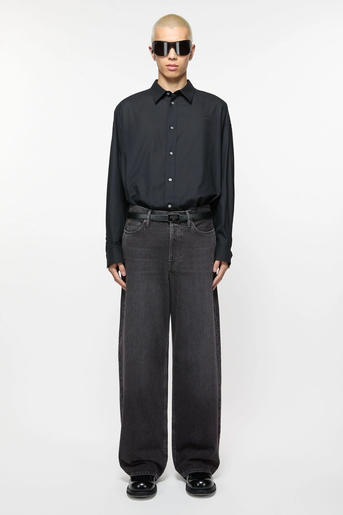 Loose fit jeans - 1981M, Black, 2000x