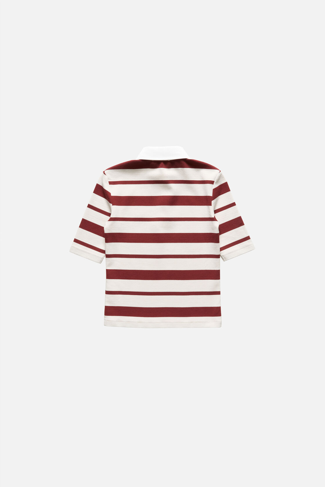 Polo with sailor stripes, Red/ecru, 2000x