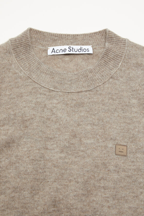 Acne Studios - Jumper yak wool - Greige melange