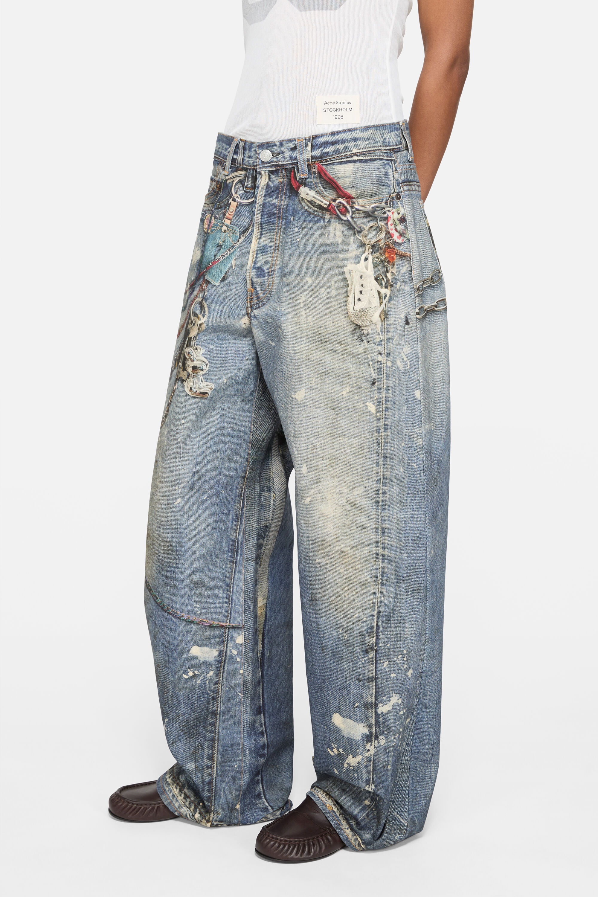 Acne Studios - バギーフィットジーンズ - 1981F - Mid Blue