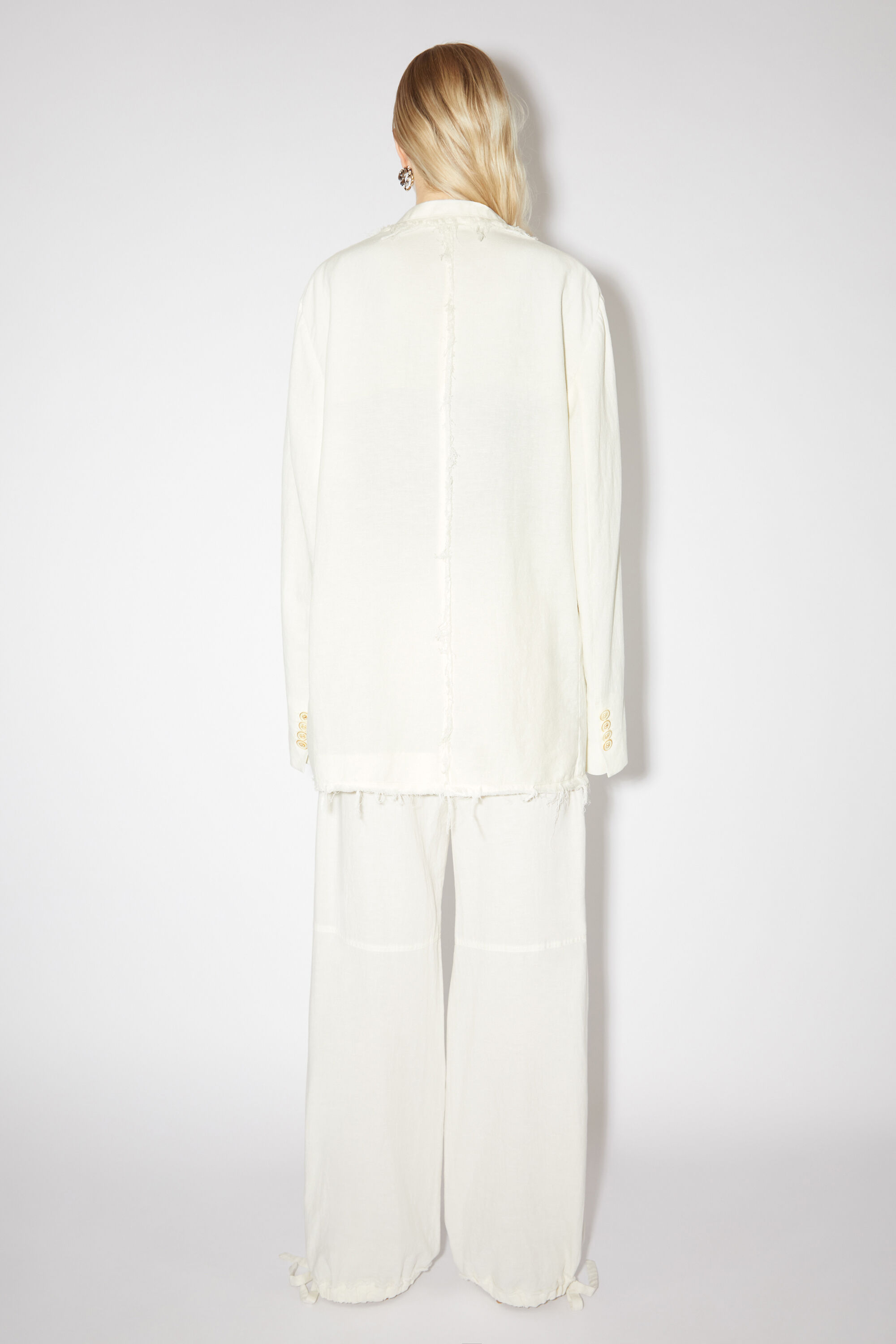 아크네 스튜디오 Acne Studios Single-breasted suit jacket - Warm white