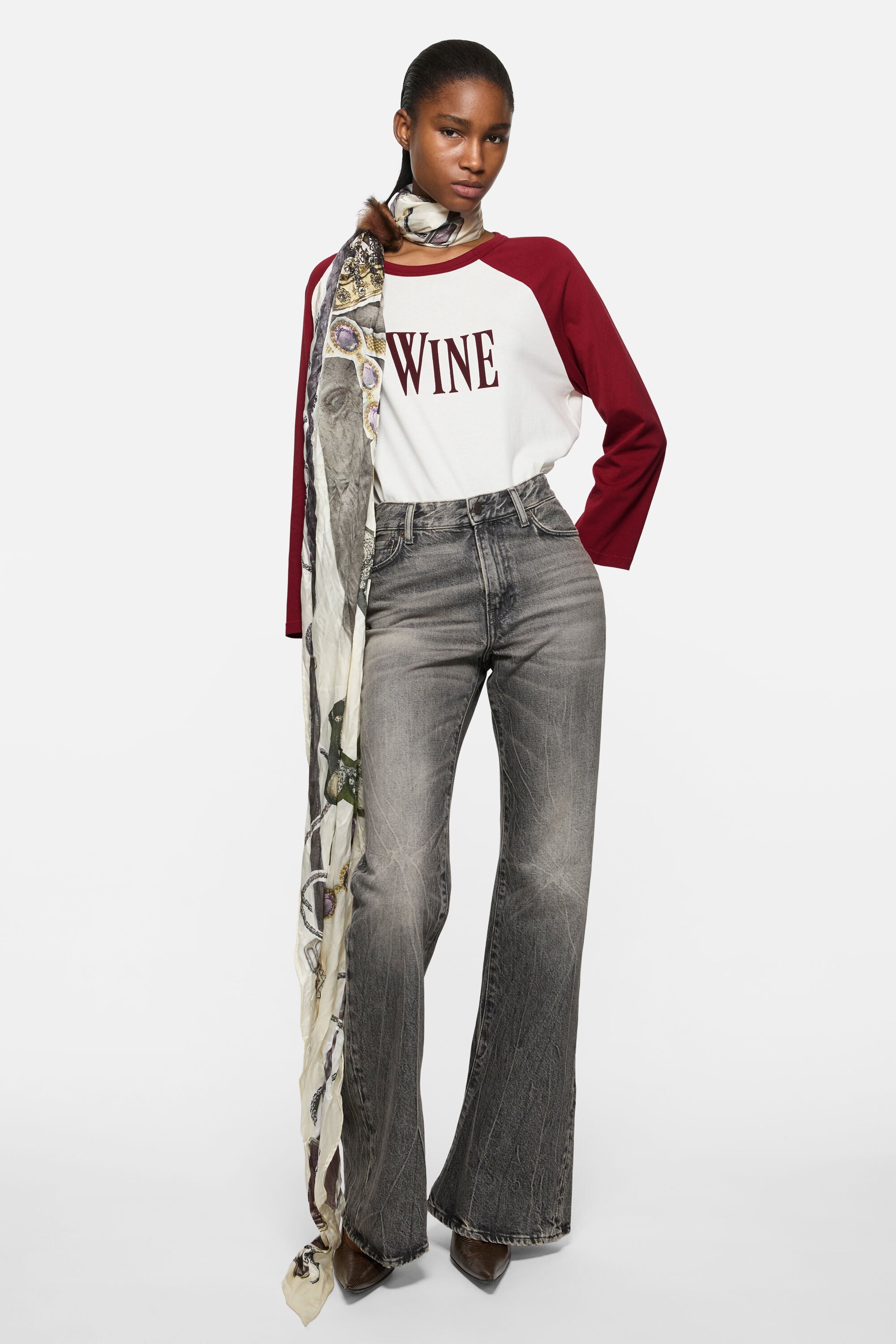 Acne Studios – ウィメンズ ロングスリーブTシャツ