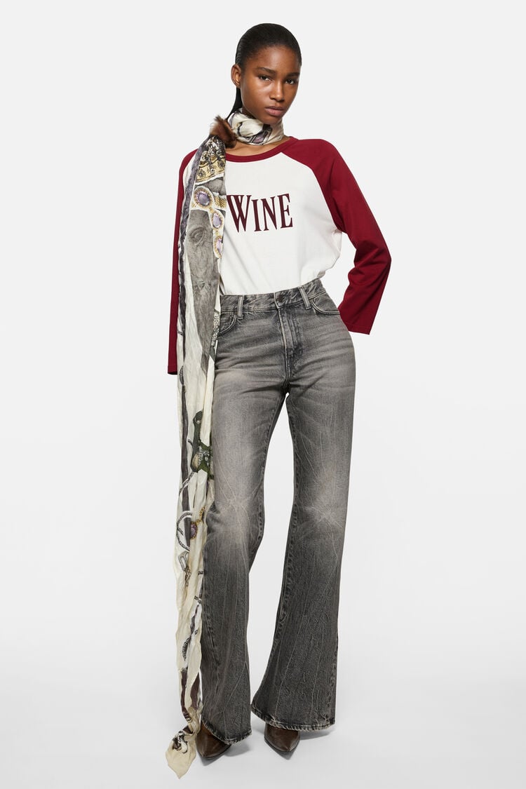 RW-UX-TSHI000051, Burgundy/white