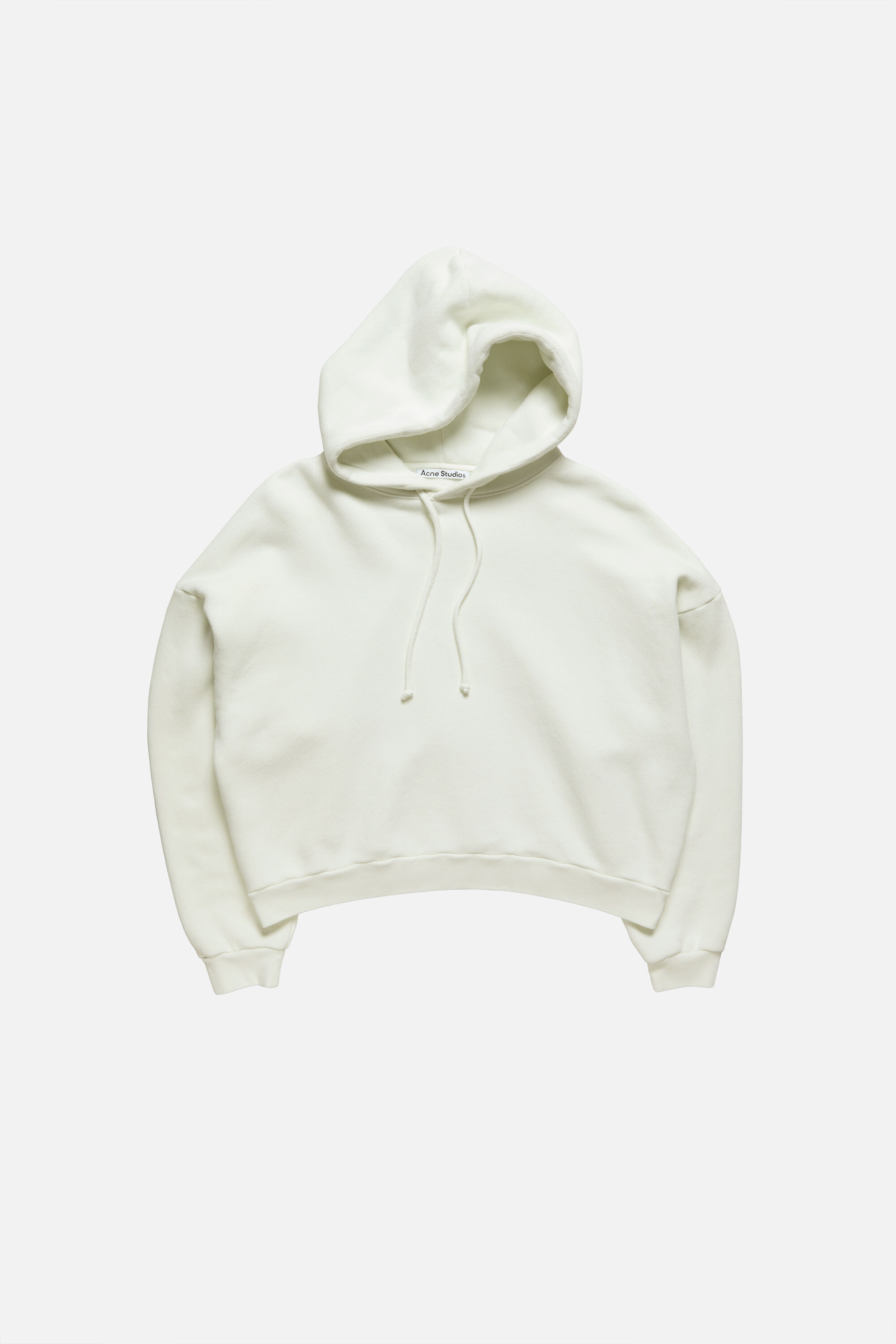 Acne Studios ホワイト フーディ Acne Studios - フーデッドスウェット - フェイデッドブラック