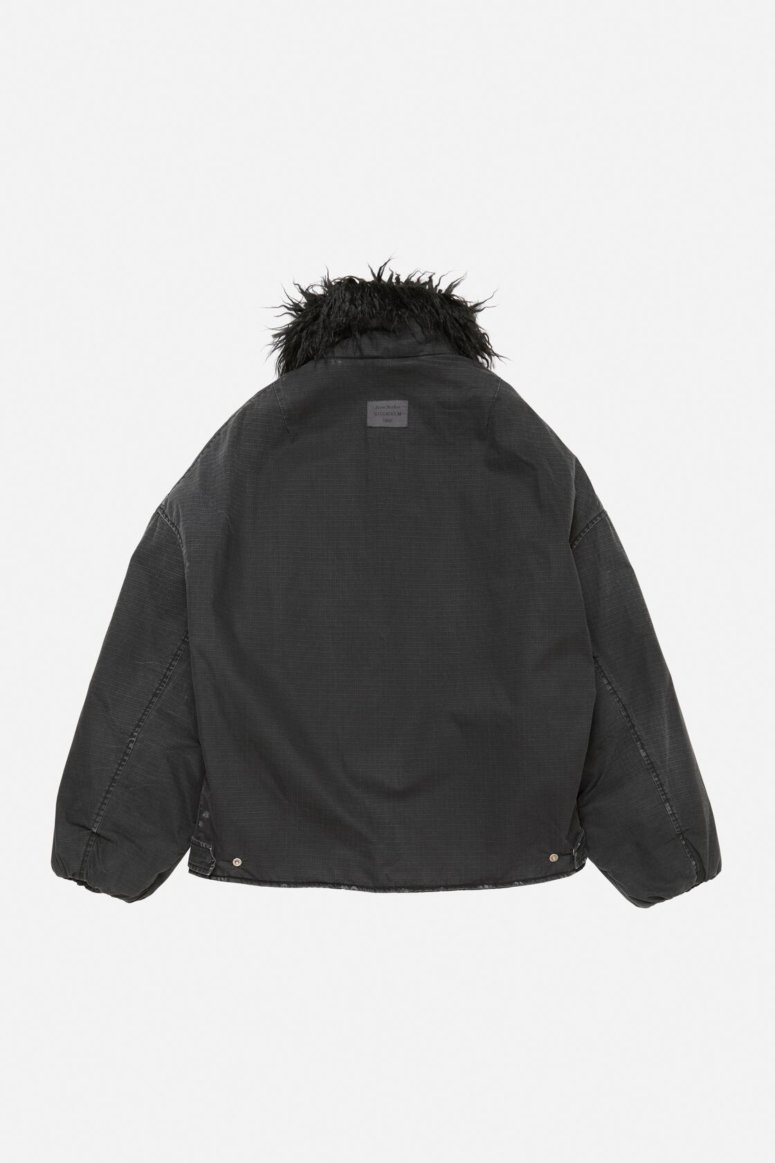 Coated jacket, Black, 2000x