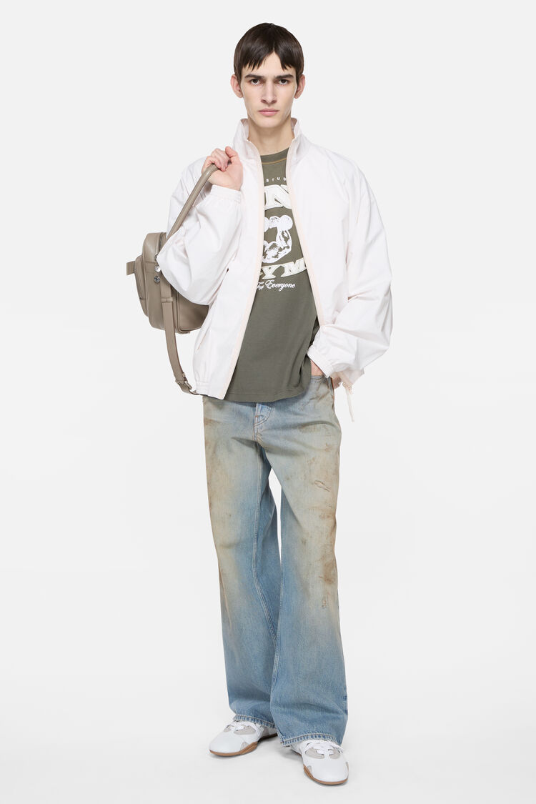 Acne Studios 1981 U Penicillin Leather, Mid Blue