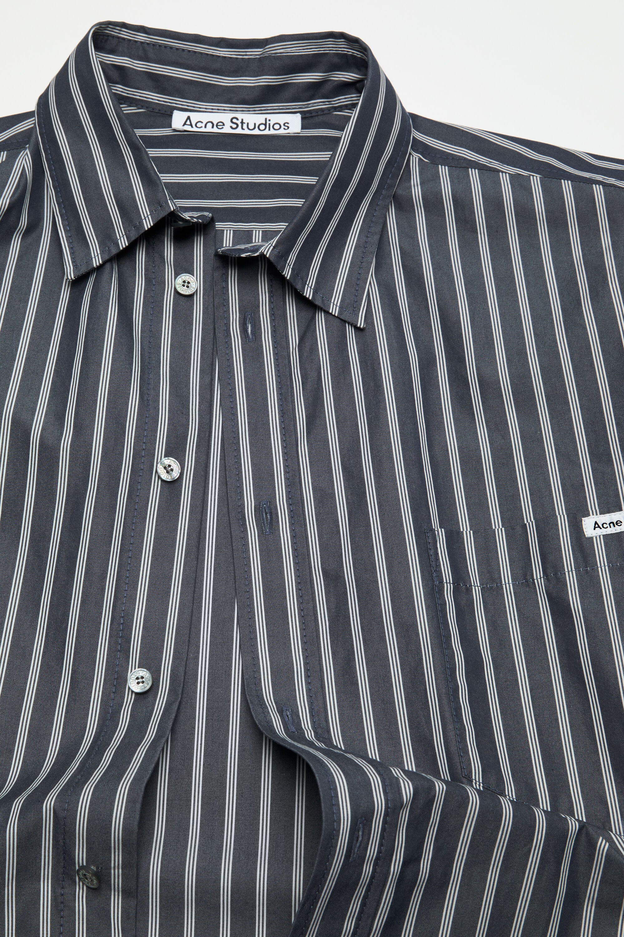 Acne Studios Zip Shirt ジップ ブラウス Acne Studios - Washed zip