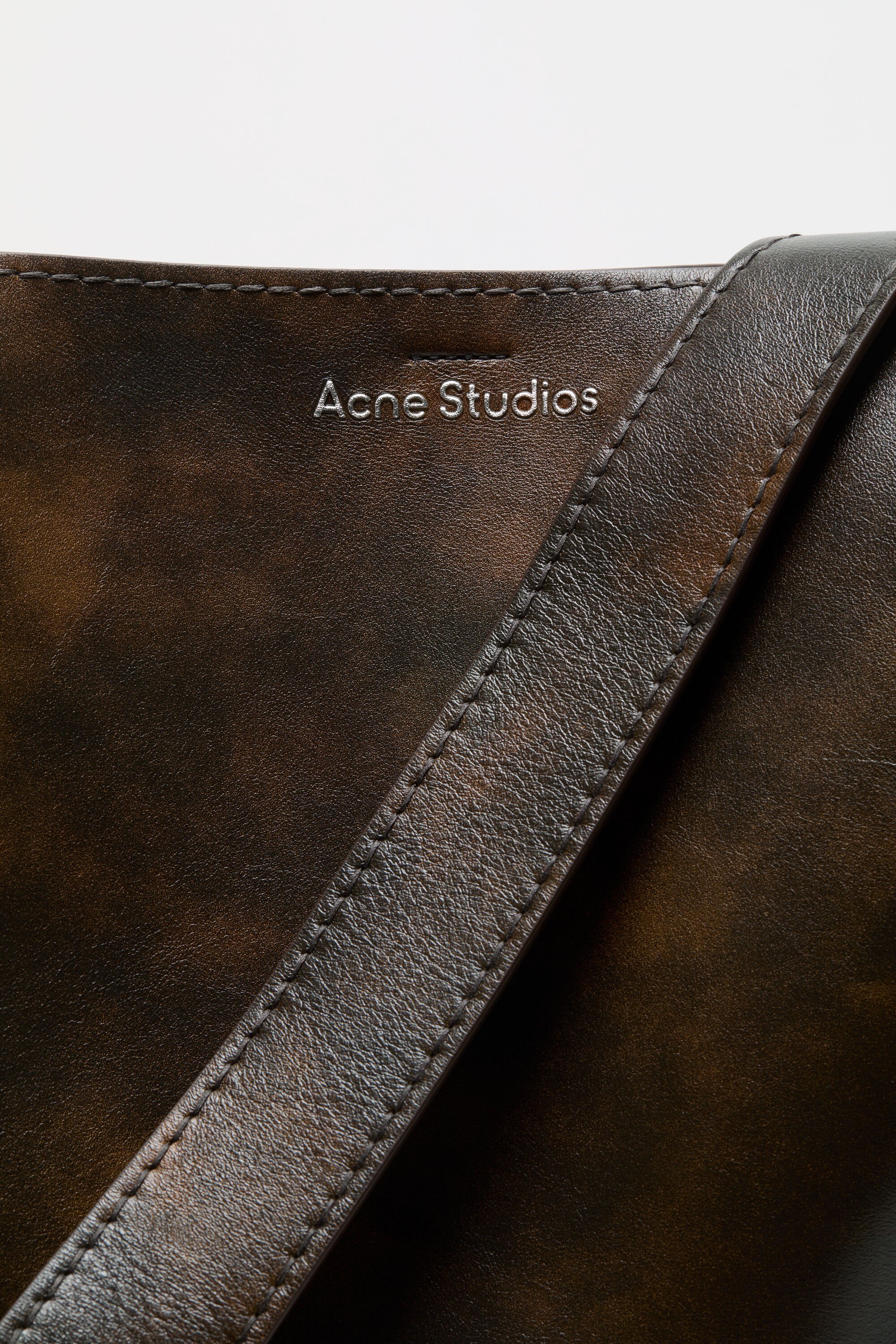 Acne Studios - Musubi midi shoulder bag - Ochre Yellow