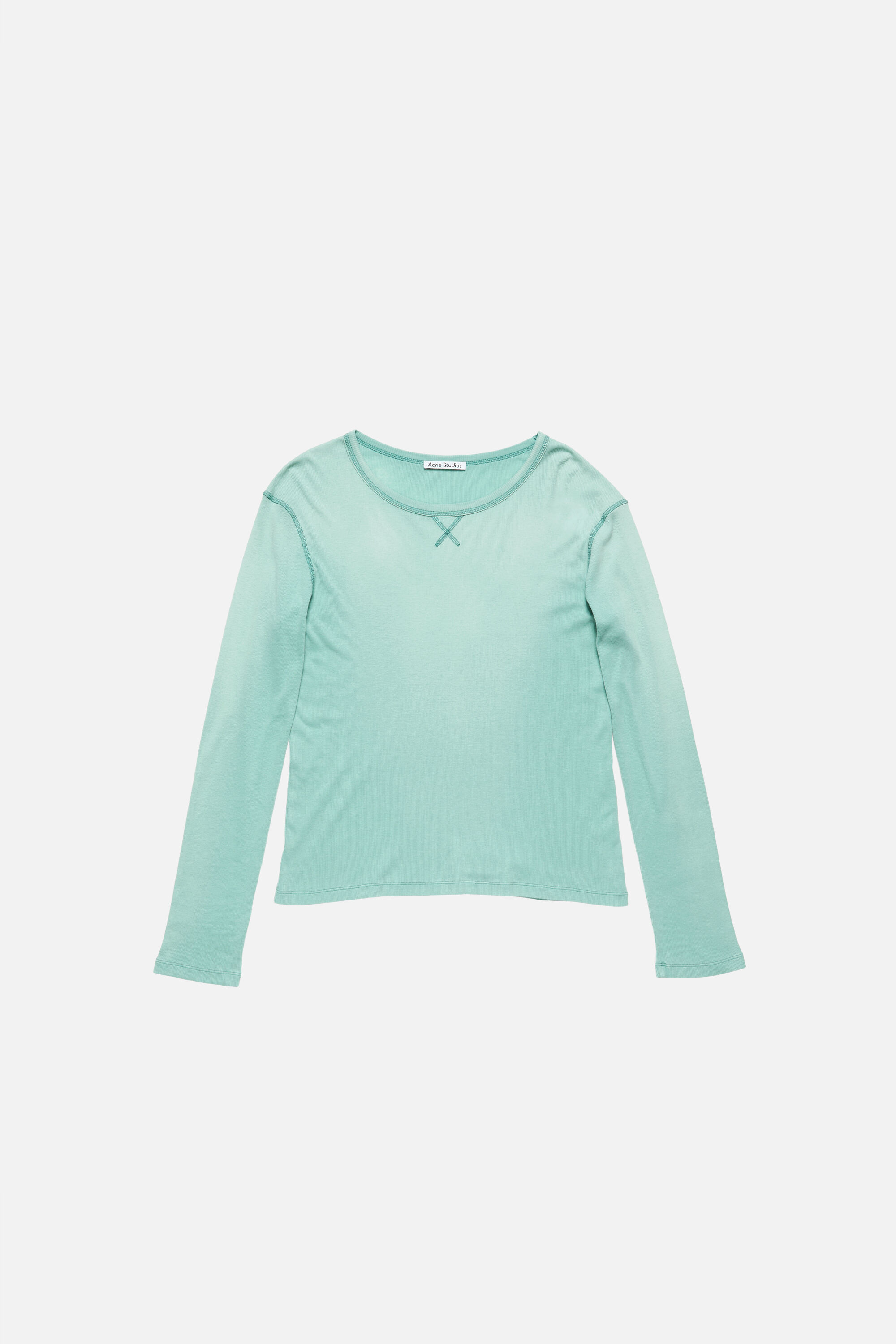 Acne Studios - Sprayed logo t-shirt - Mint green