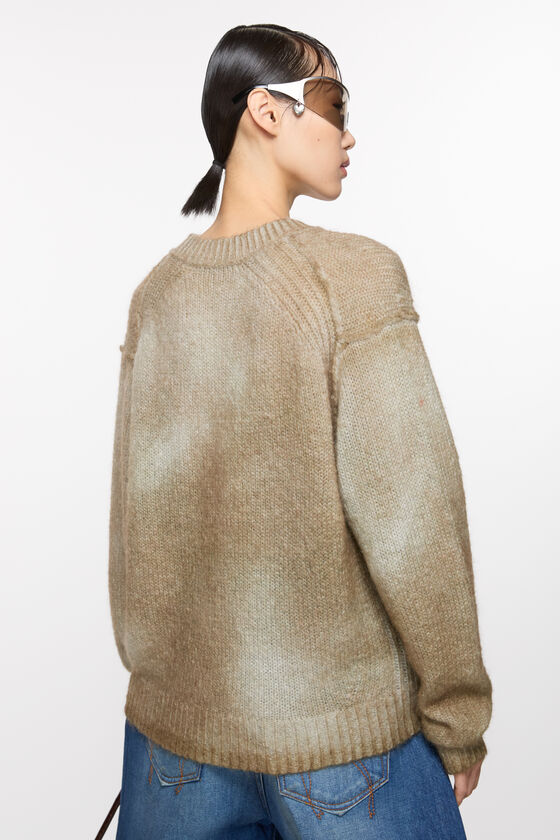 Acne Studios - スプレー仕上げセーター - マッシュルームベージュ