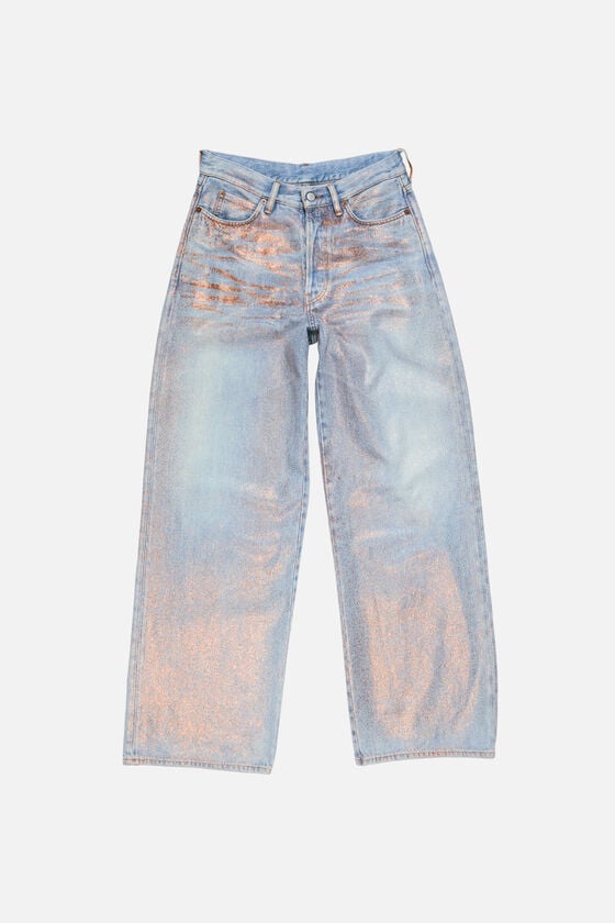 Acne Studios 1981 U Glitter Dawn, Rose copper/light blue