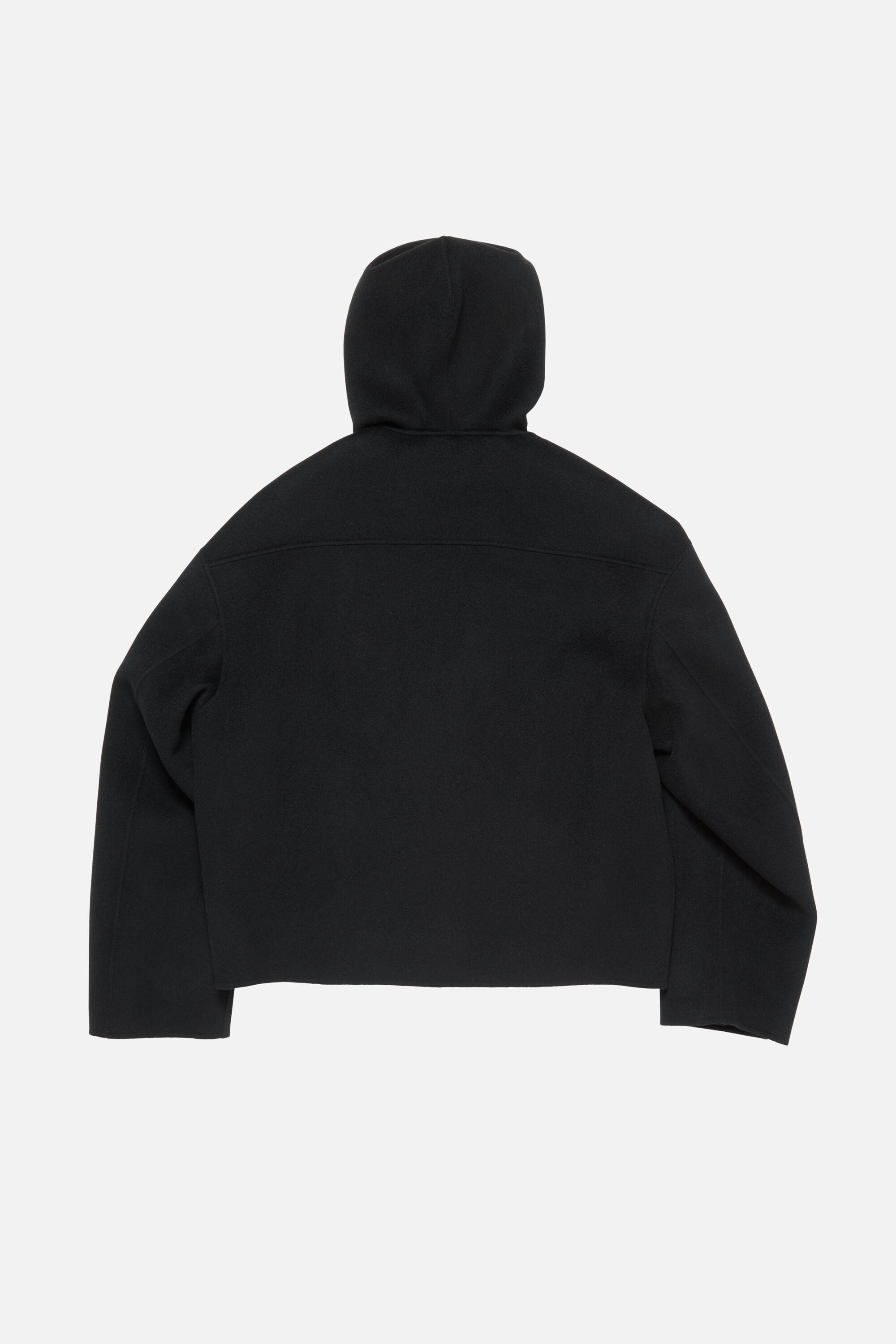 Acne Studios - フード付きカシミヤジャケット - ブラック
