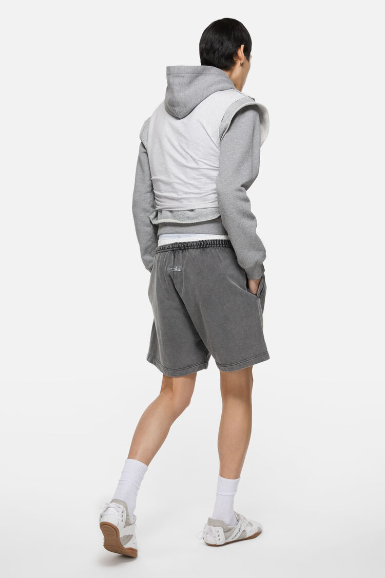 Made To Fade Shorts - Washed Black