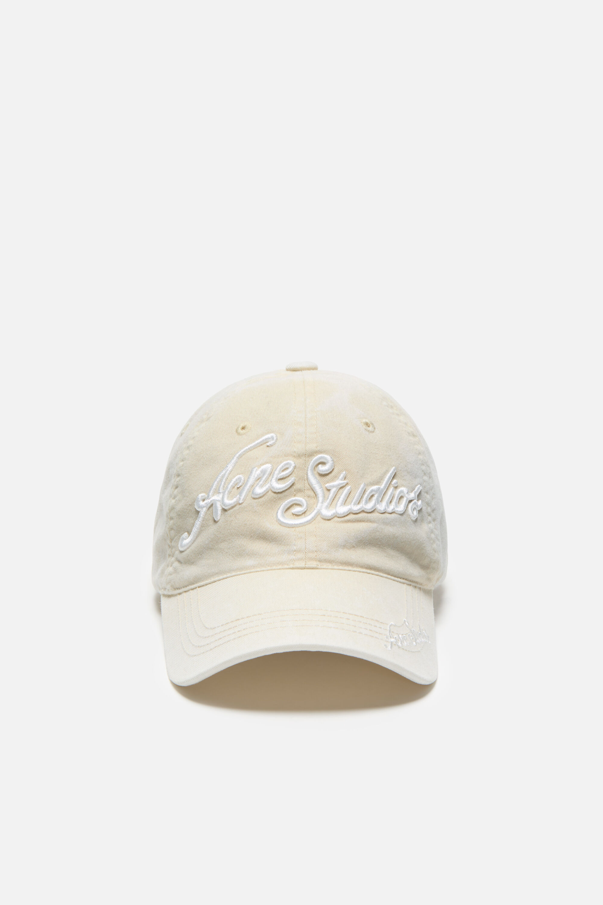 Acne Studios - Embroidered logo cap - Oat beige