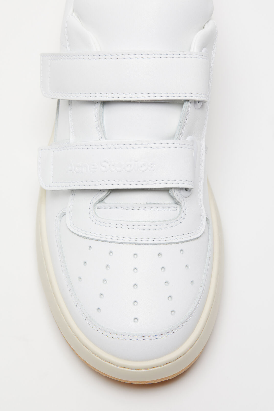 Velcro strap sneakers, Optic white/ecru, 2000x
