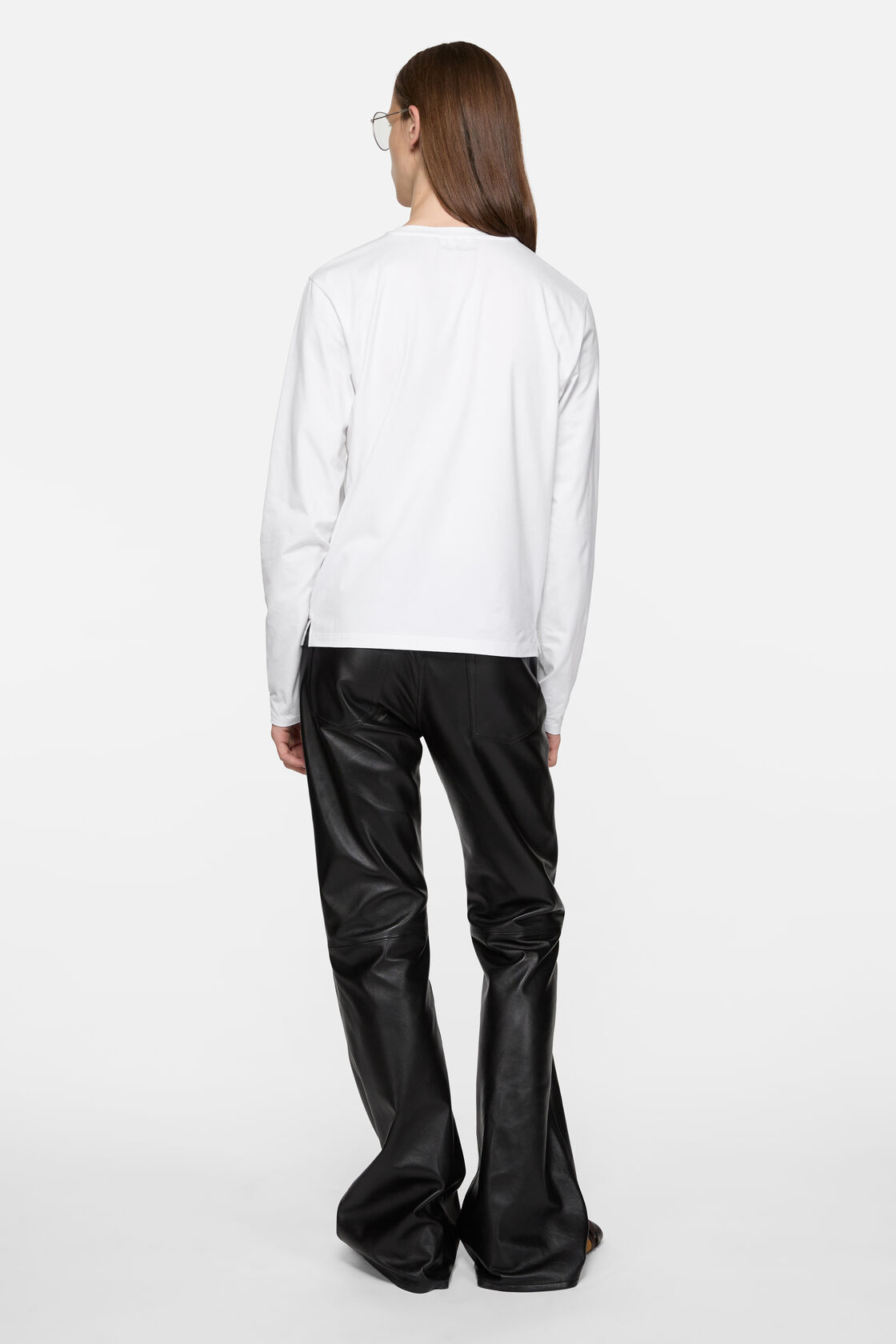 Face logo t-shirt, Optic White, 2000x