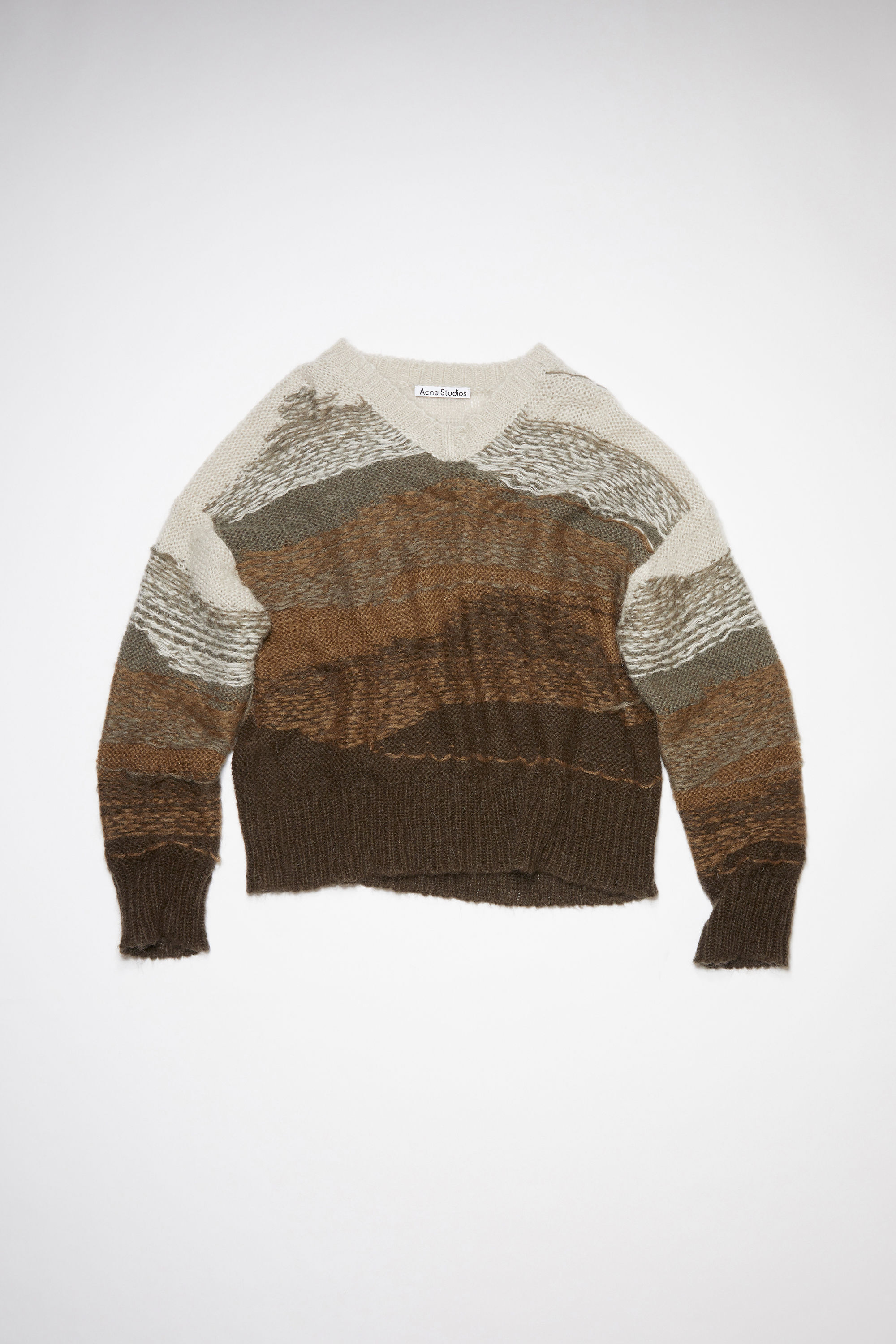 Gradient knit sweater