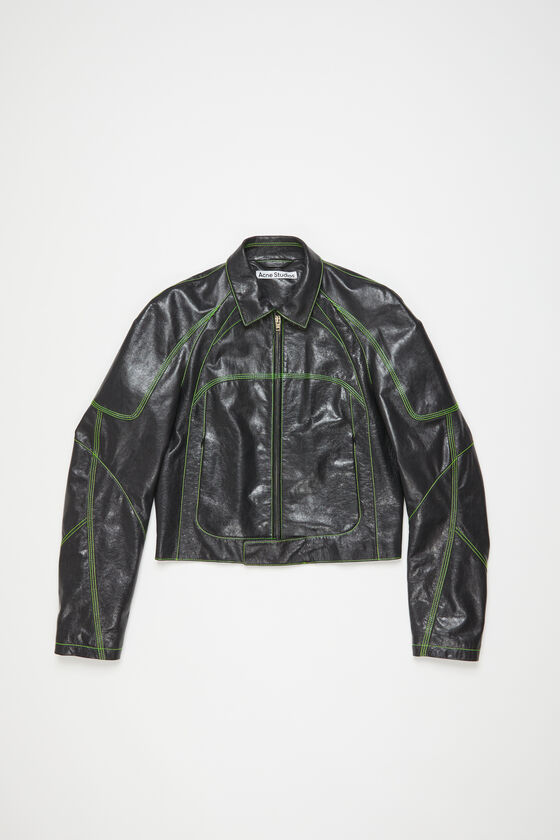 即完売！Acne Embarrassed Leather 奥ゆかしく 46サイズ 