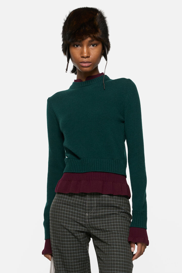 RW-WN-KNIT000034, Dark green