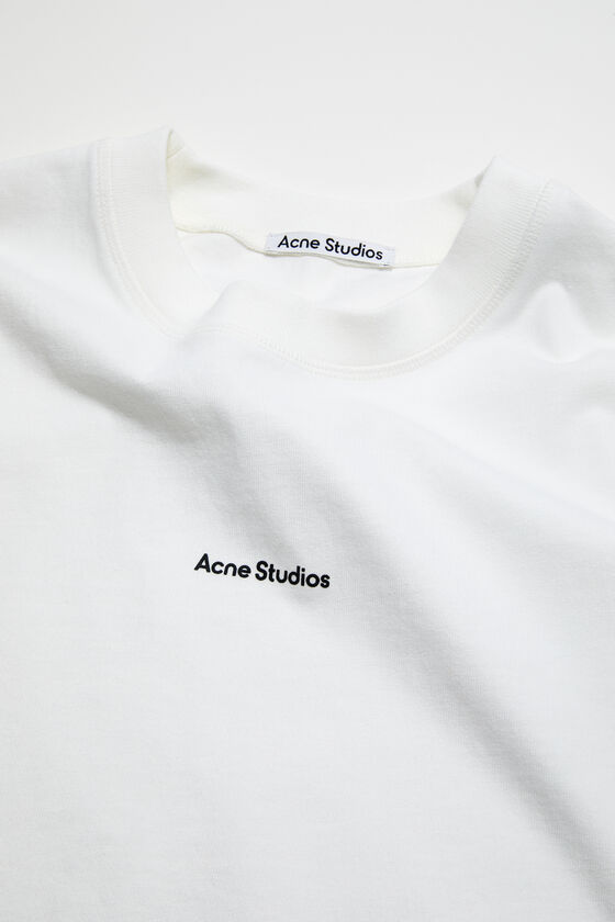 Acne Studios - Logo t-shirt - Optic White