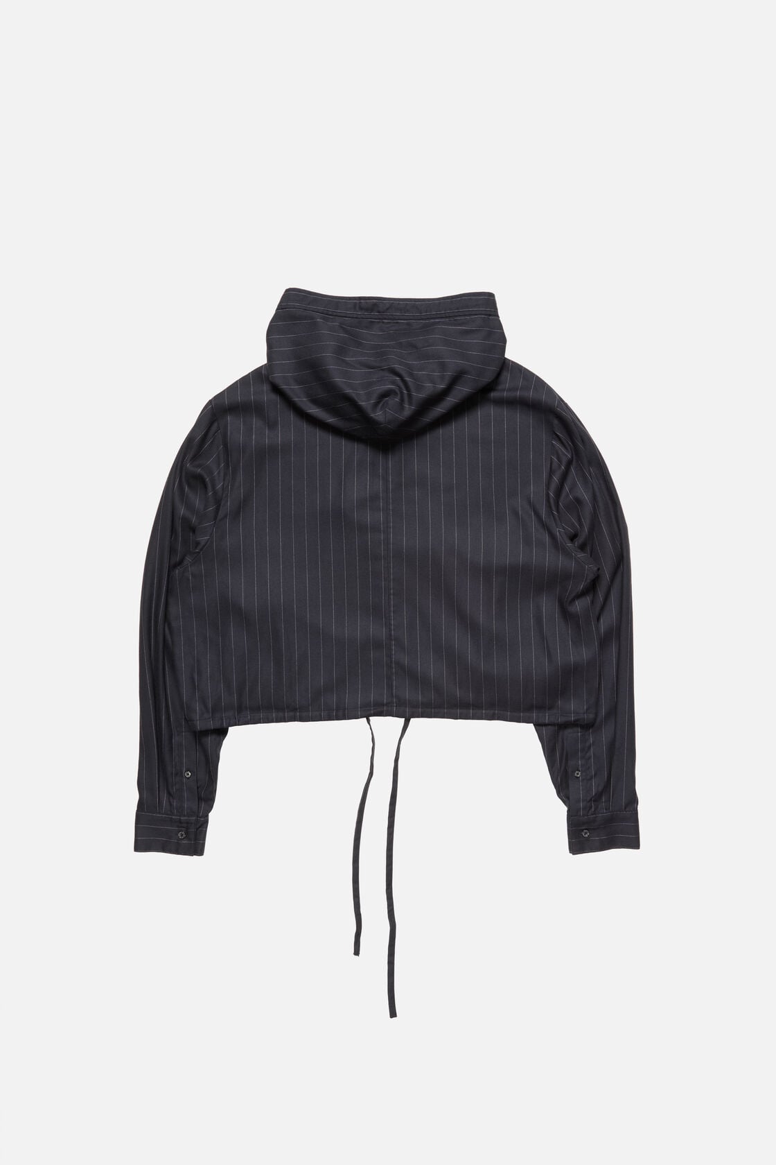 Button-up wool overshirt, Navy blue, 2000x
