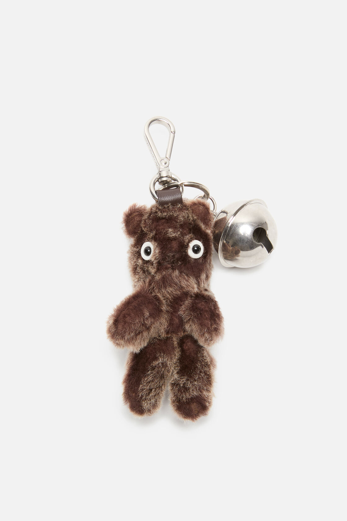 Teddy bear keyring, Chocolate brown, 2000x