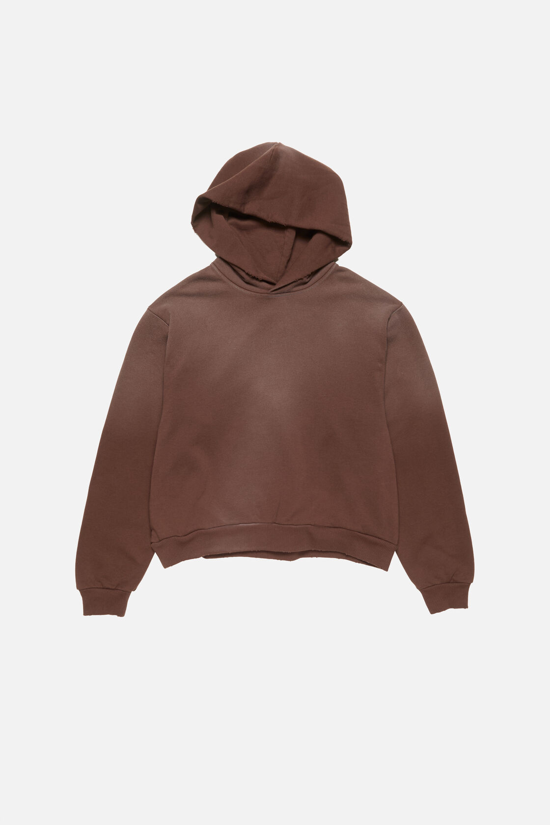 Logo hooded sweater, Chocolate brown, 2000x