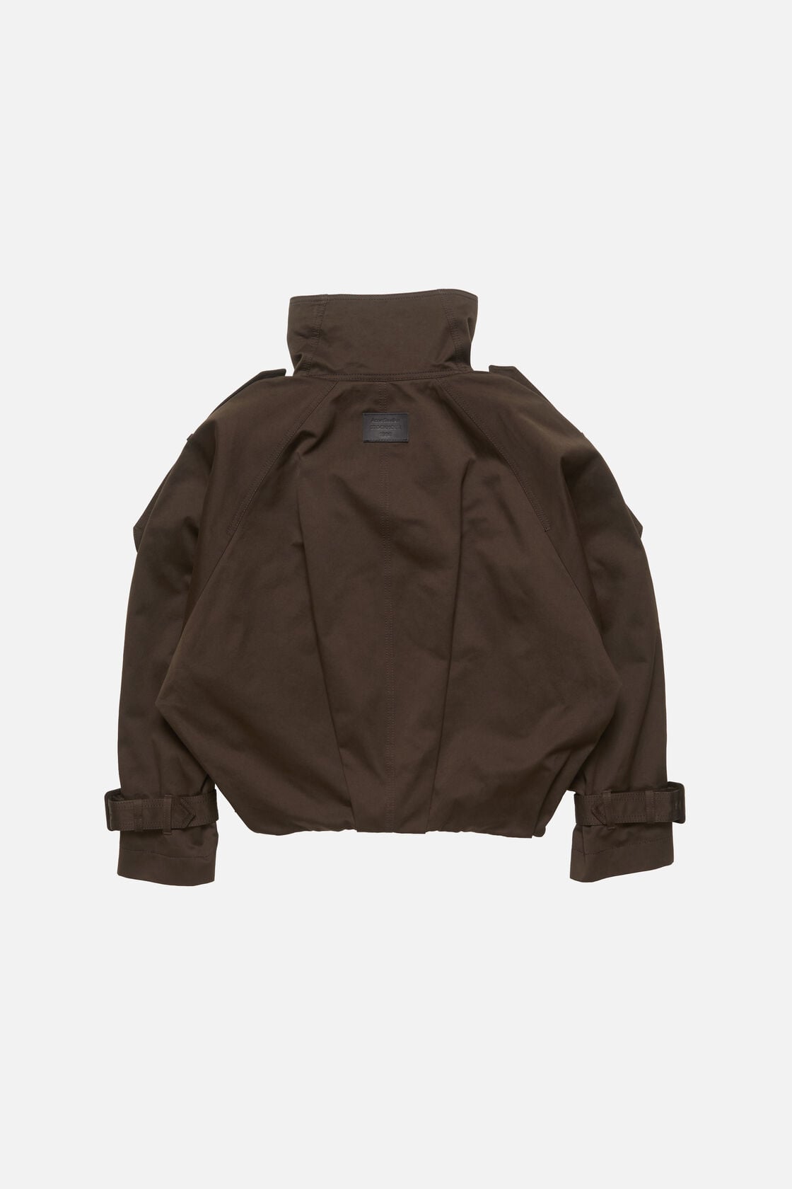 Short trench coat, Chestnut brown, 2000x