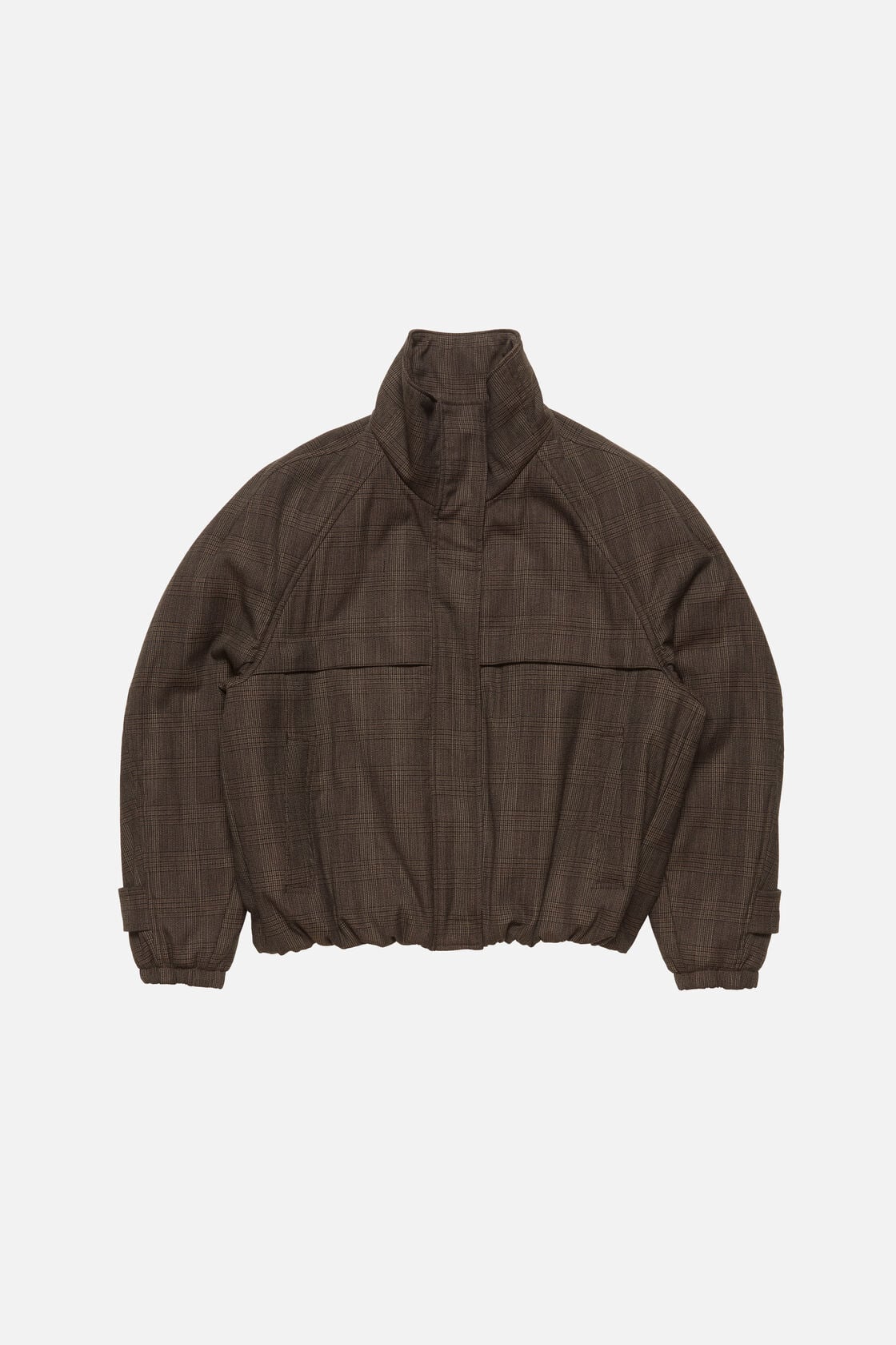 Wool jacket, Brown/black, 2000x