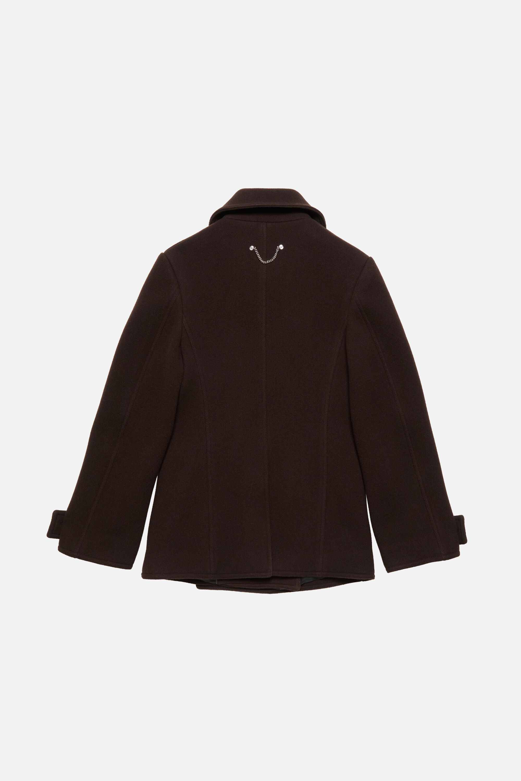 Acne Studios ダッフルコート Acne Studios - Wool duffle coat - Dark brown