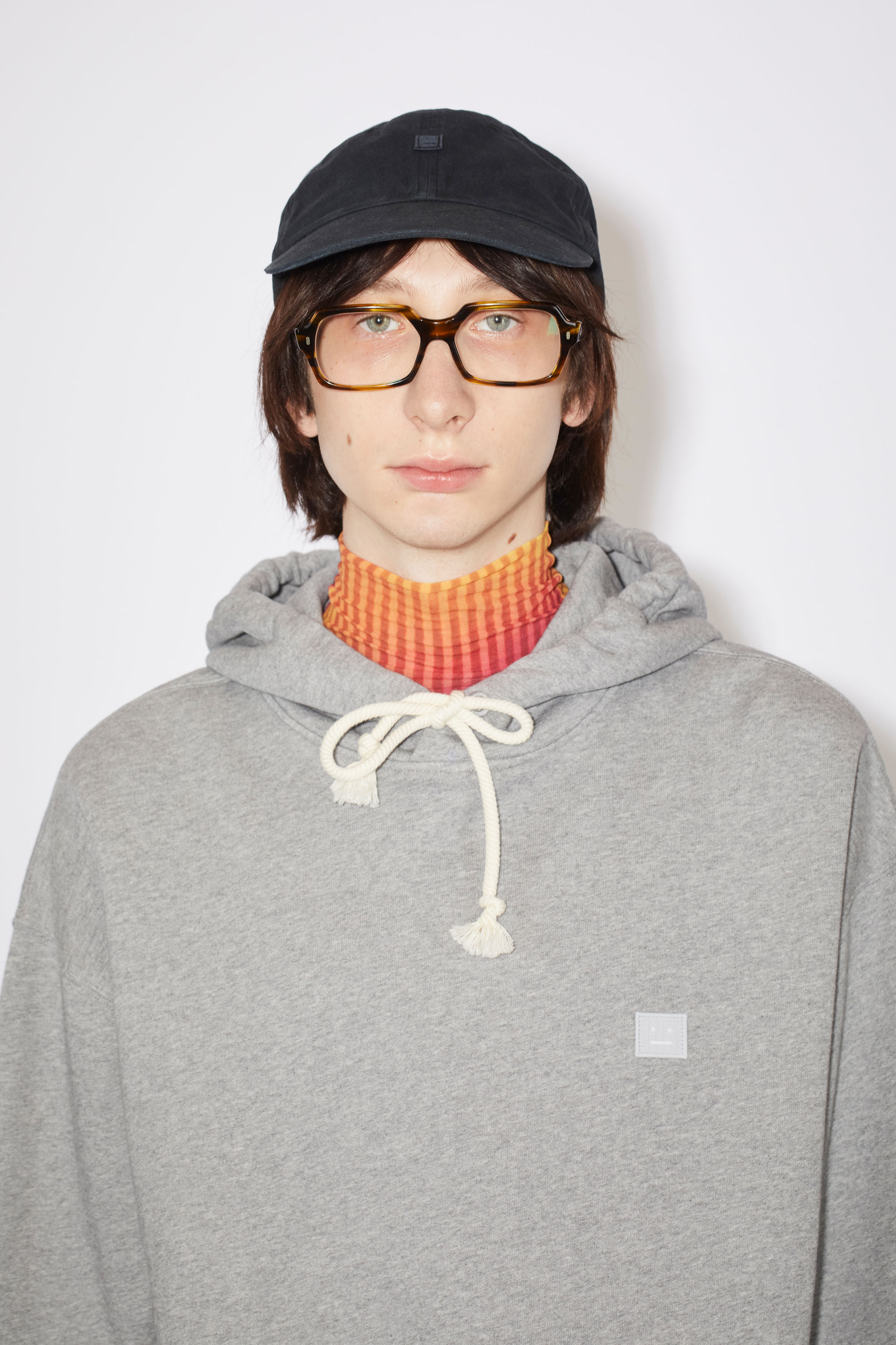 Hooded sweatshirt - Light Grey Melange