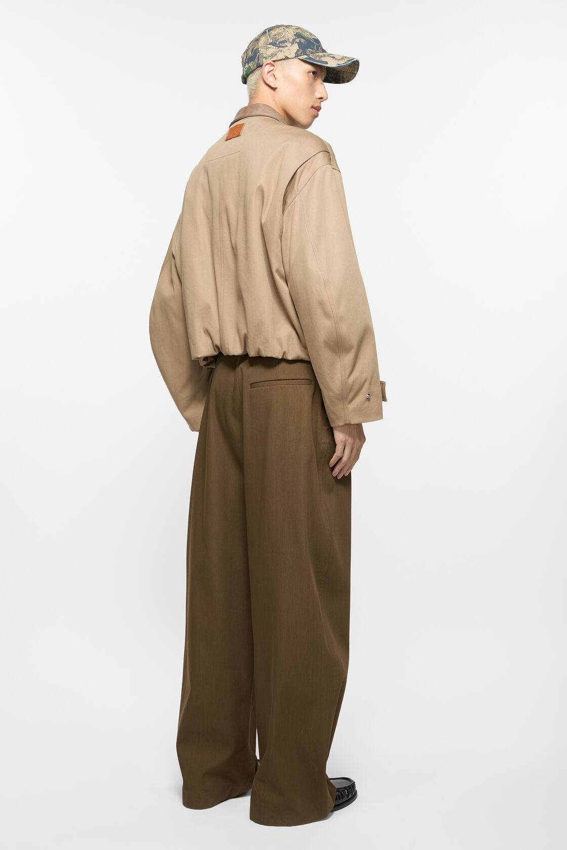 Twill trousers, Olive green, 2000x