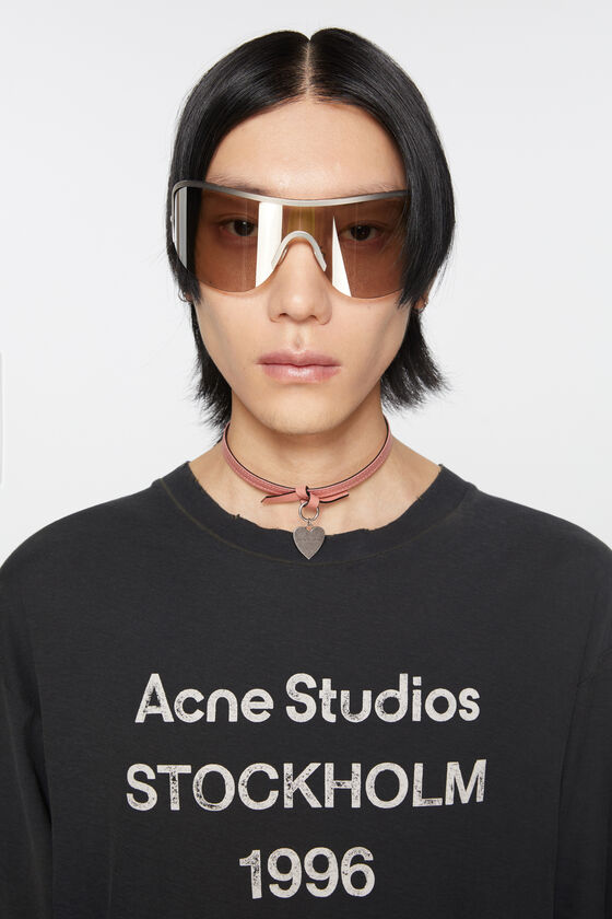 Acne Studios - Musubi charm necklace - Salmon pink