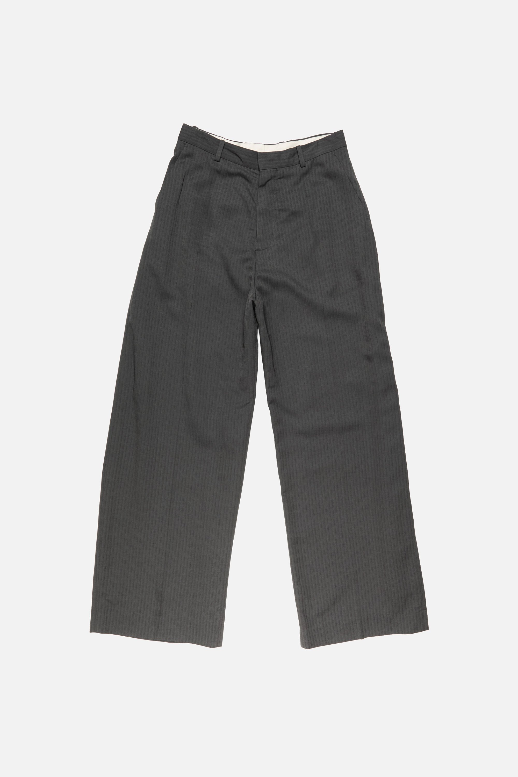 Acne Studios - Tailored herringbone trousers - Grey