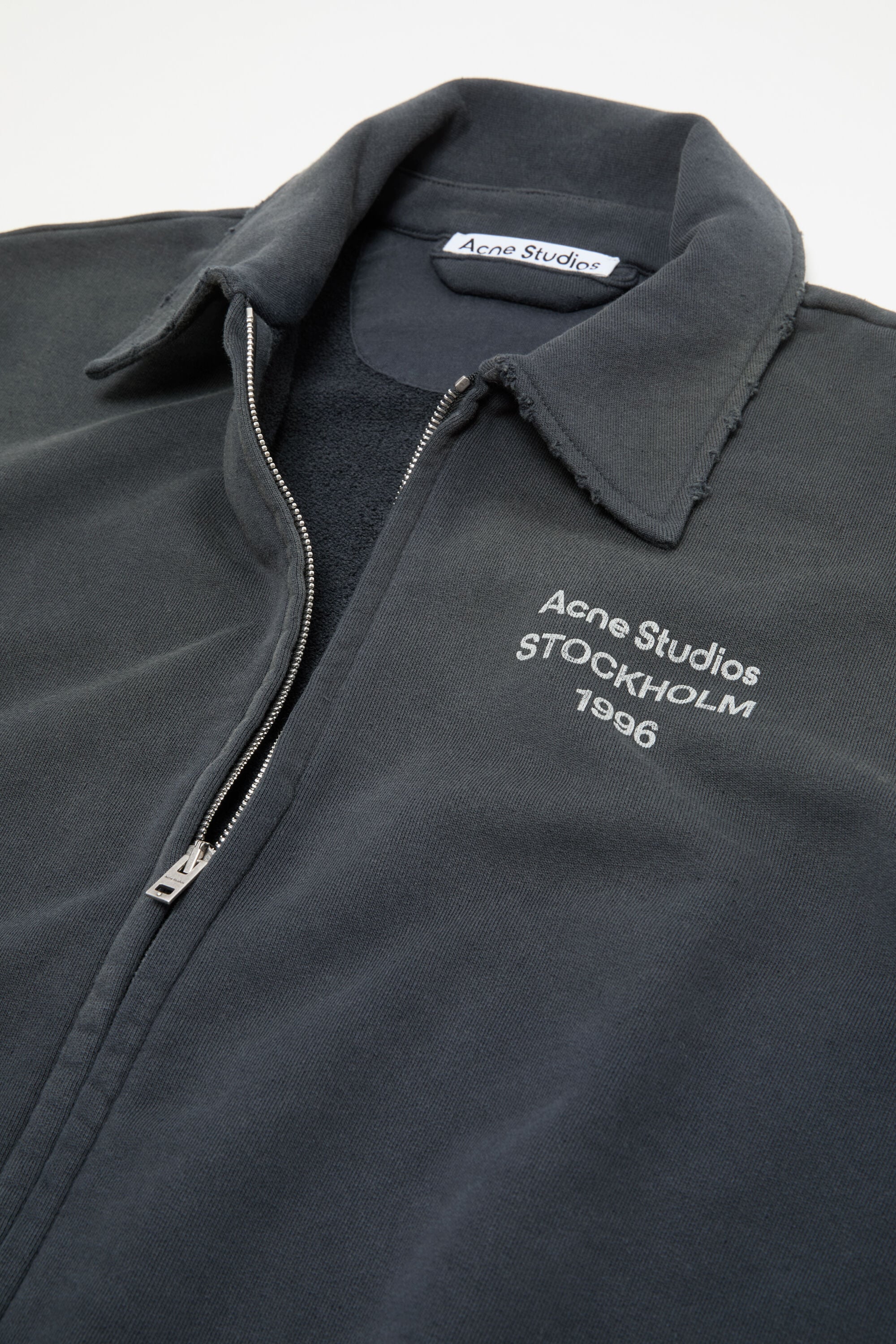 Acne Studios - 襟付きカーディガン - フェイデッドブラック